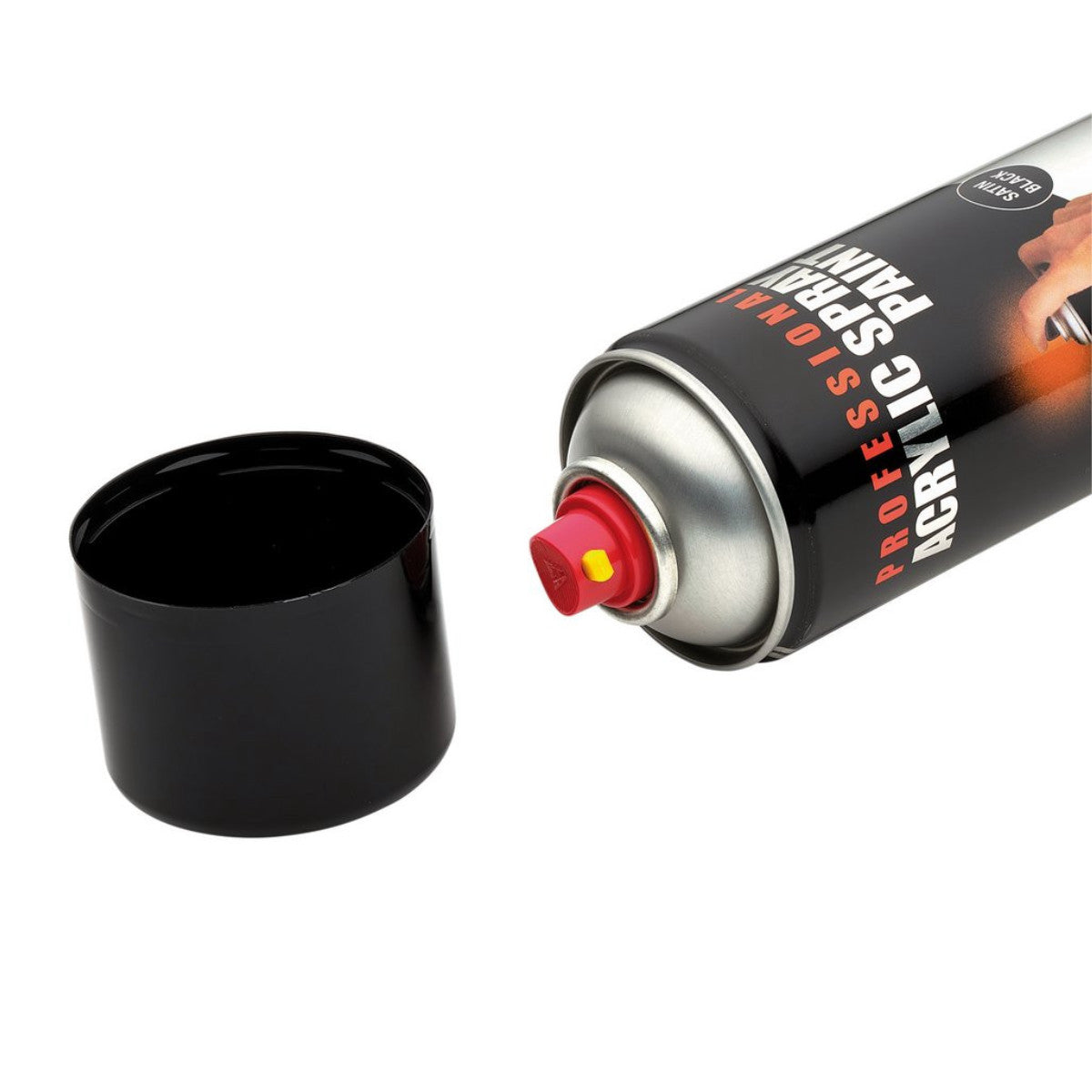 Draper Satin Spray Paint, 400ml, Black 18013