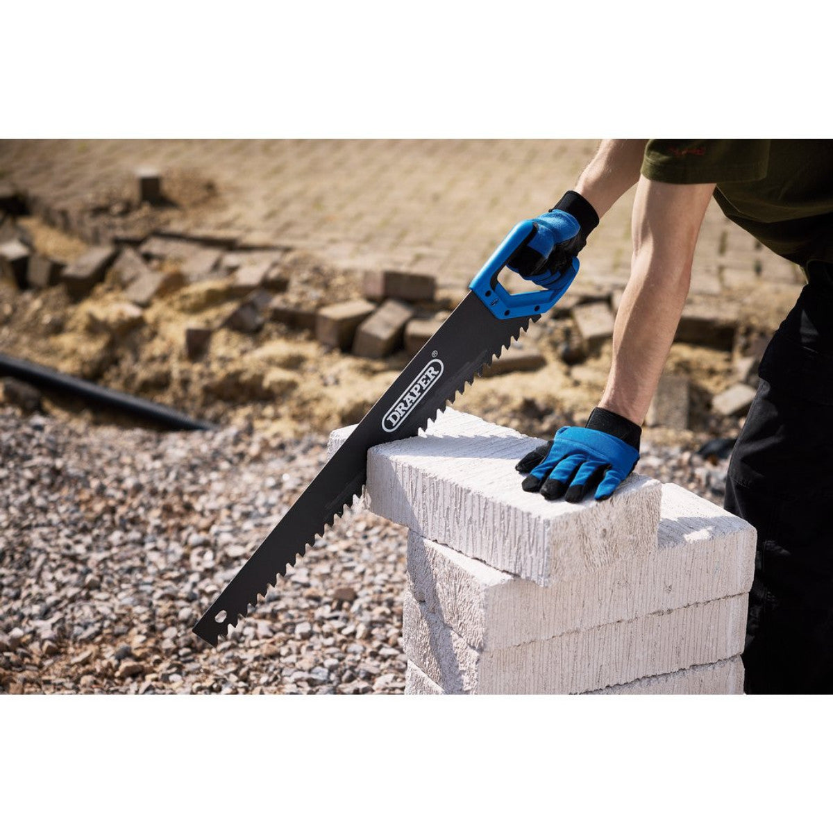 Draper Concrete and Masonry Saw, 650mm, 1.4tpi 18111