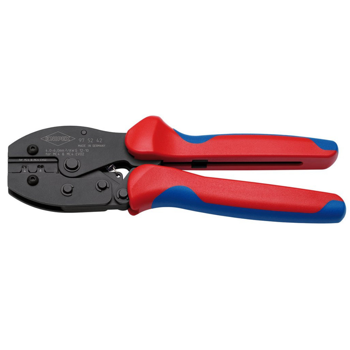 Knipex 97 52 42 SB PreciForce Crimping Pliers for MC4/MC4 EVO, 220mm 18146