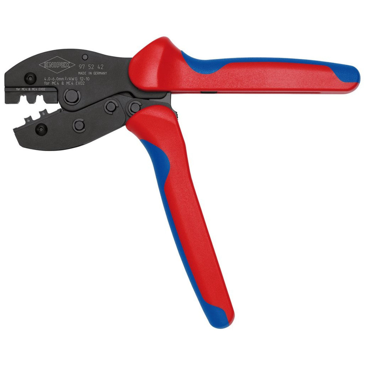 Knipex 97 52 42 SB PreciForce Crimping Pliers for MC4/MC4 EVO, 220mm 18146