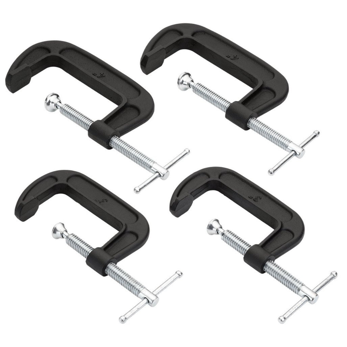 Draper Heavy Duty G-Clamp Set (4 Piece) 18992