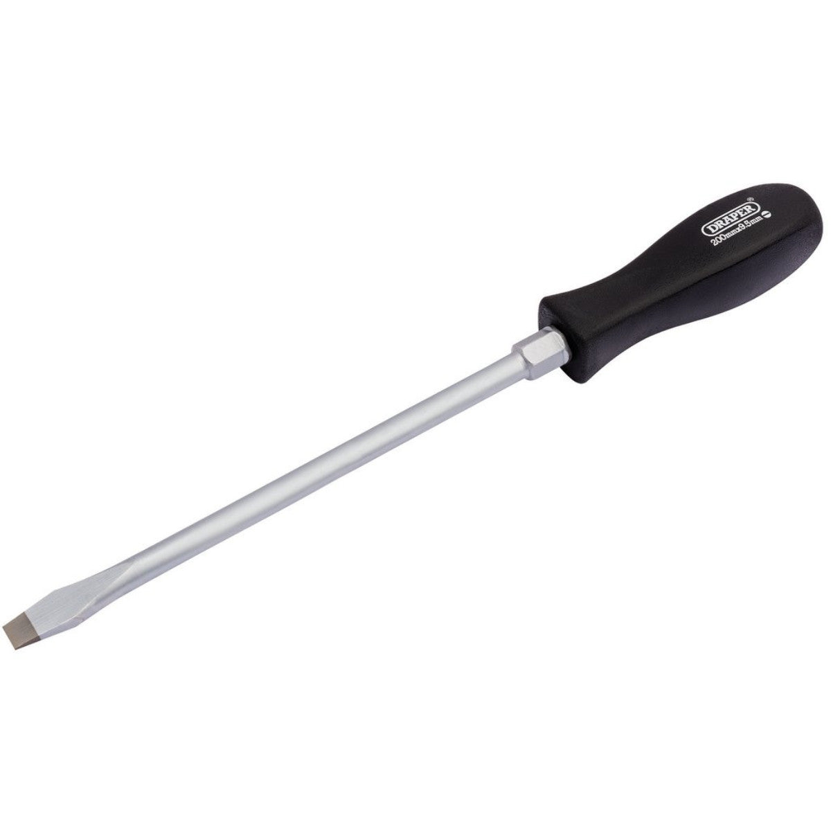 Draper Expert Plain Slot Mechanics Screwdriver, 9.5 x 200mm 19531