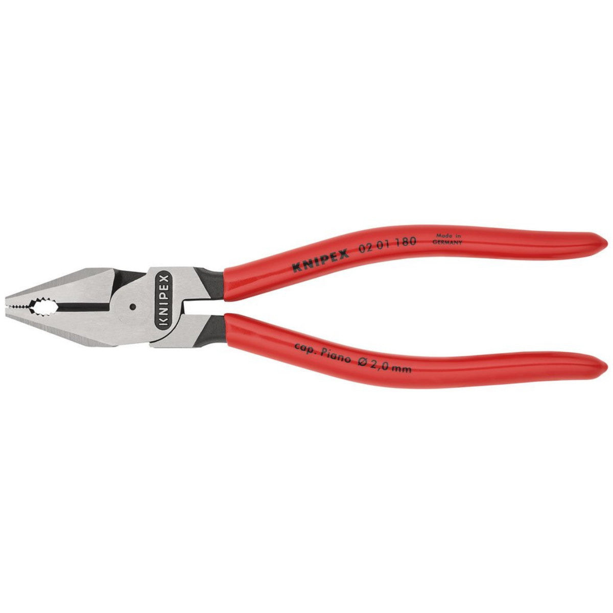 Knipex 02 01 180 High Leverage Combination Pliers, 180mm 19587