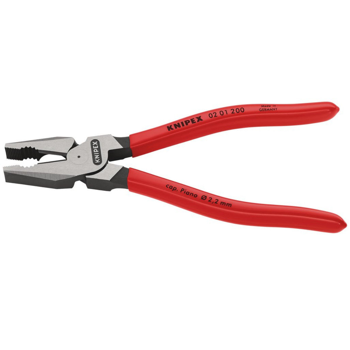 Knipex 02 01 200 High Leverage Combination Pliers, 200mm 19588