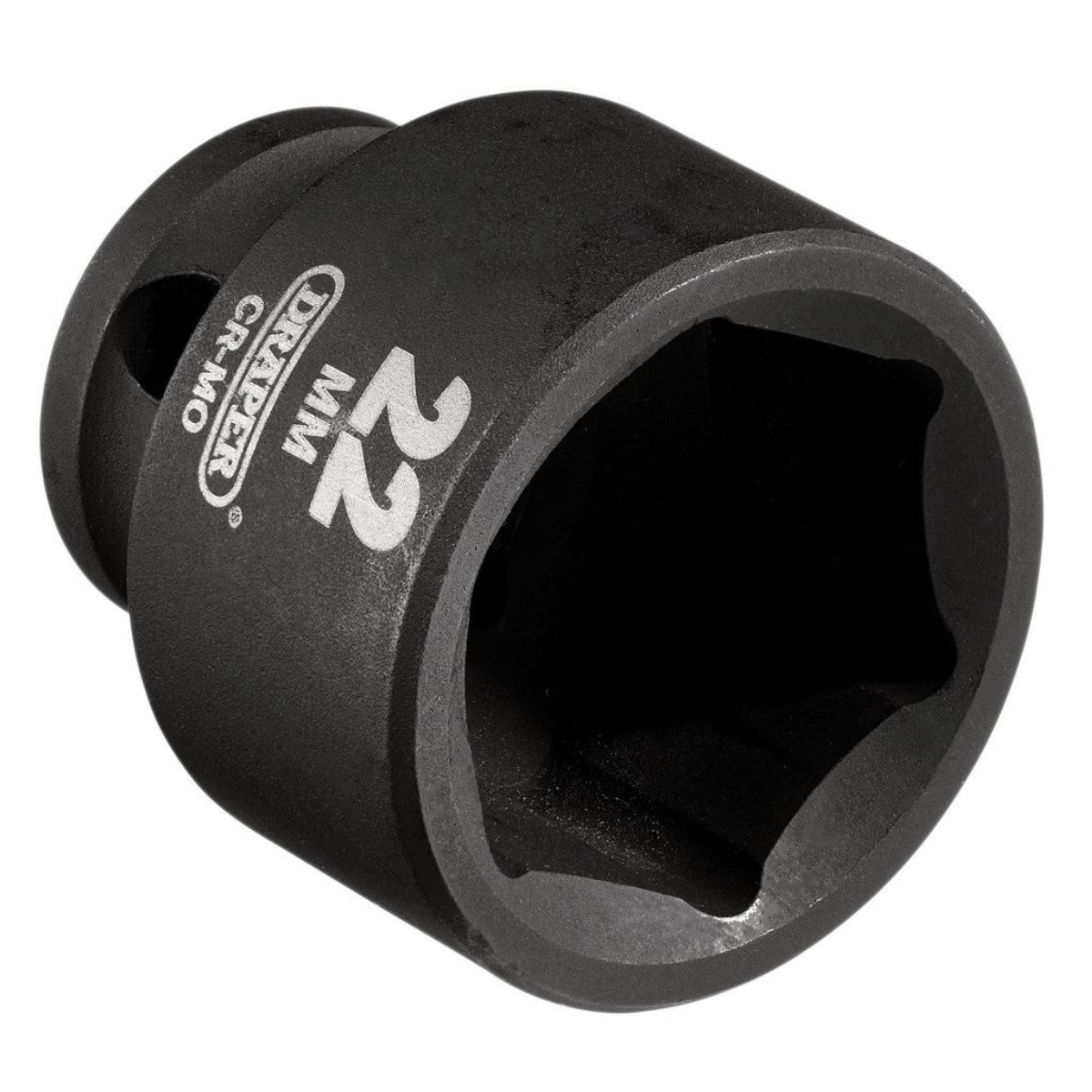 Draper HI-TORQ Metric Impact Socket, 3/8" Sq. Dr., 22mm 20171