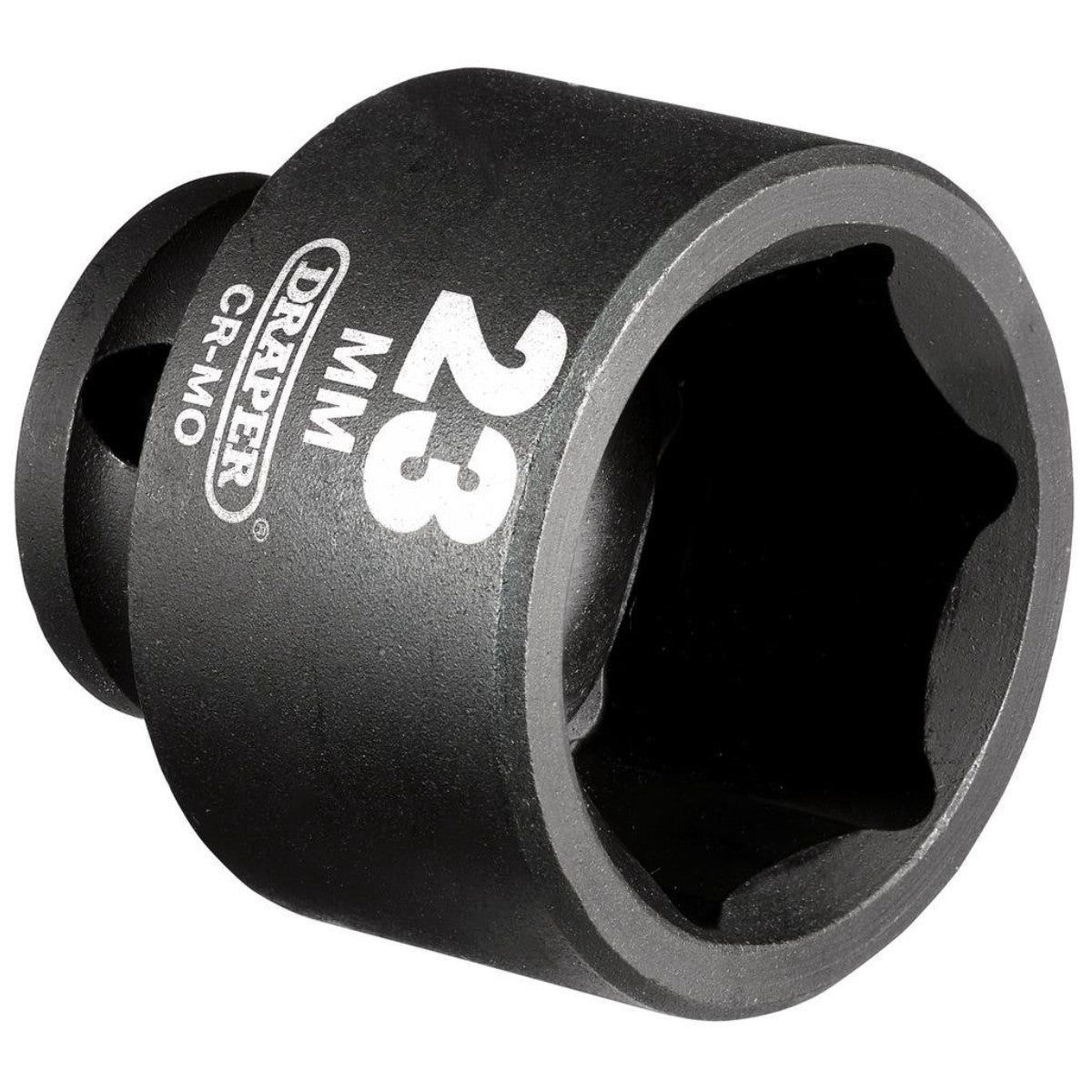 Draper Hi-TORQ Impact Socket, 3/8" Sq. Dr., 23mm 20172