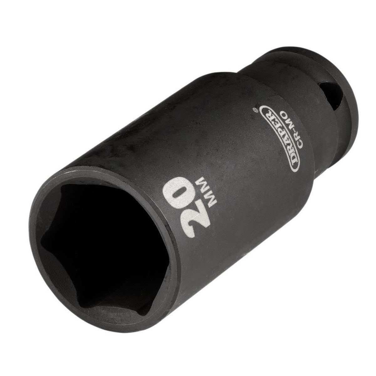 Draper HI-TORQ Metric Deep Impact Socket, 3/8" Sq. Dr., 20mm 20176