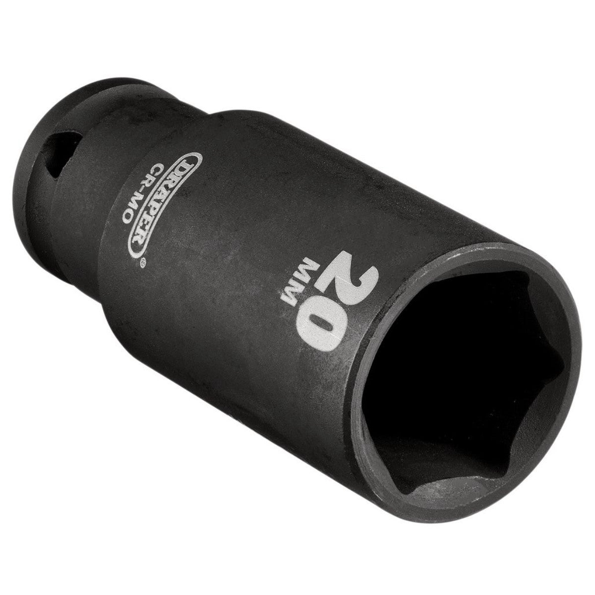 Draper HI-TORQ Metric Deep Impact Socket, 3/8" Sq. Dr., 20mm 20176