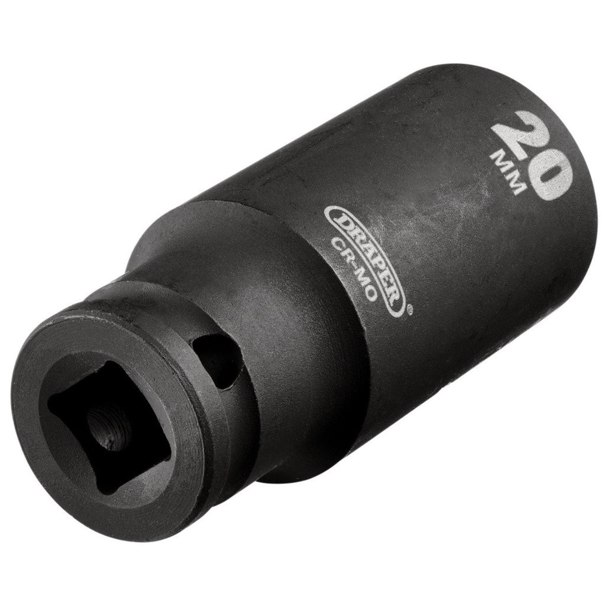 Draper HI-TORQ Metric Deep Impact Socket, 3/8" Sq. Dr., 20mm 20176