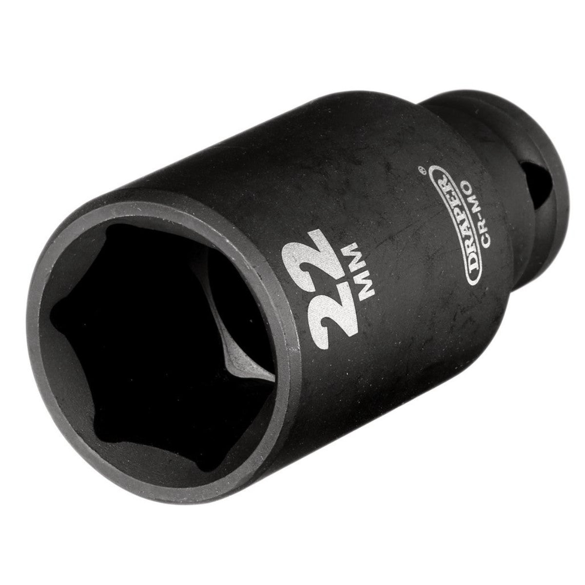 Draper HI-TORQ Metric Deep Impact Socket, 3/8" Sq. Dr., 22mm 20180