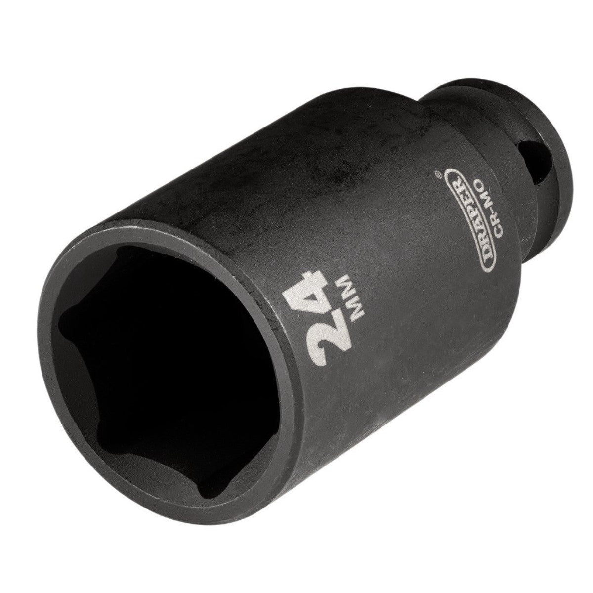 Draper HI-TORQ Metric Deep Impact Socket, 3/8" Sq. Dr., 24mm 20182