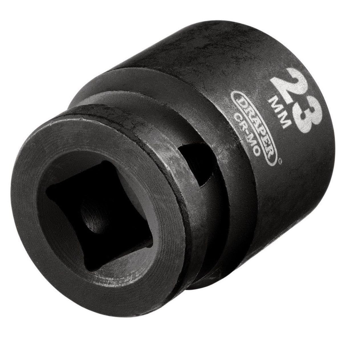 Draper HI-TORQ Metric Impact Socket, 1/2" Sq. Dr., 23mm 20185
