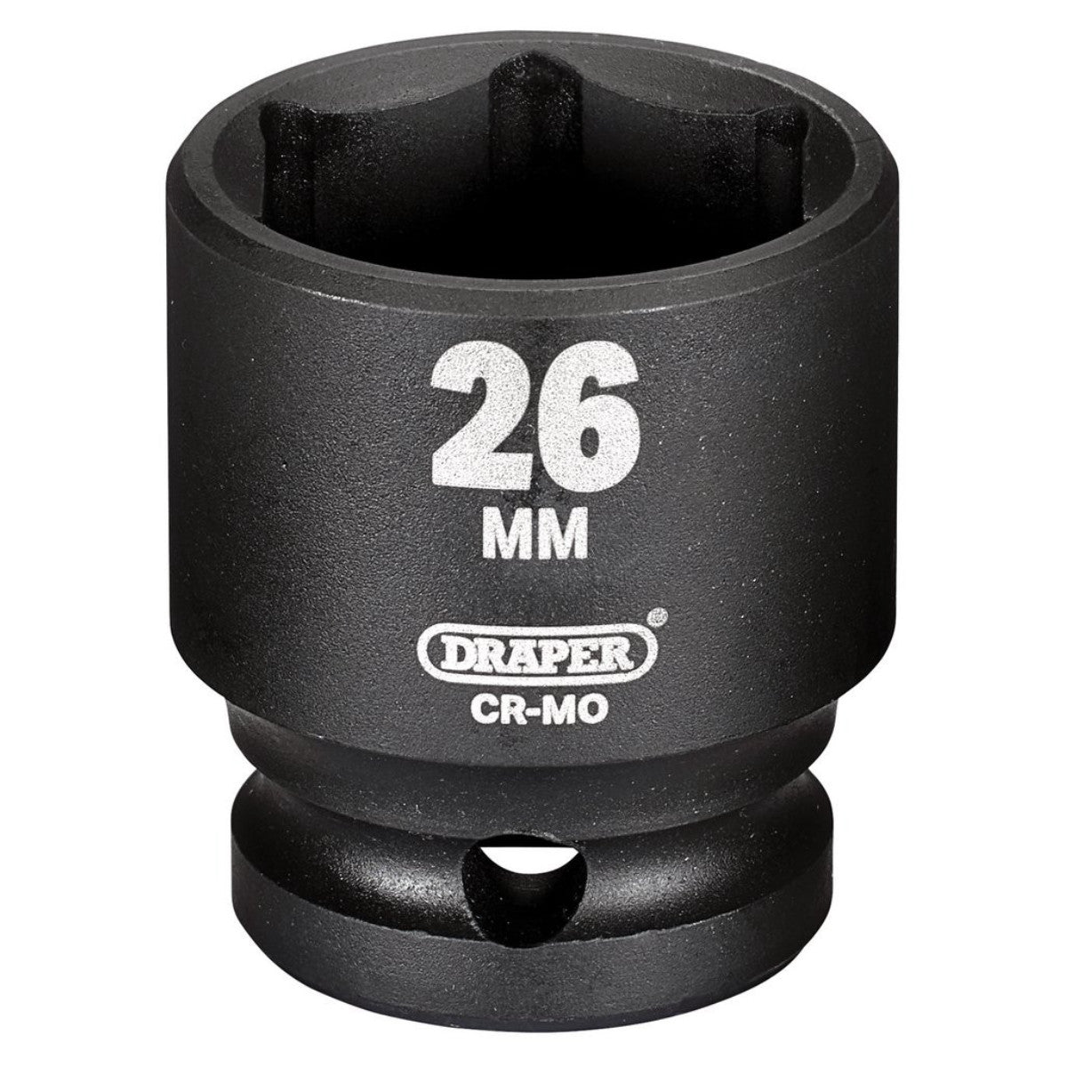 Draper Hi-TORQ Impact Socket, 1/2" Sq. Dr., 26mm 20188