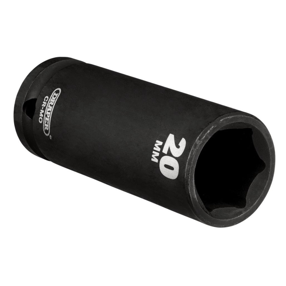 Draper Hi-TORQ Deep Impact Socket, 1/2" Sq. Dr., 20mm 20191