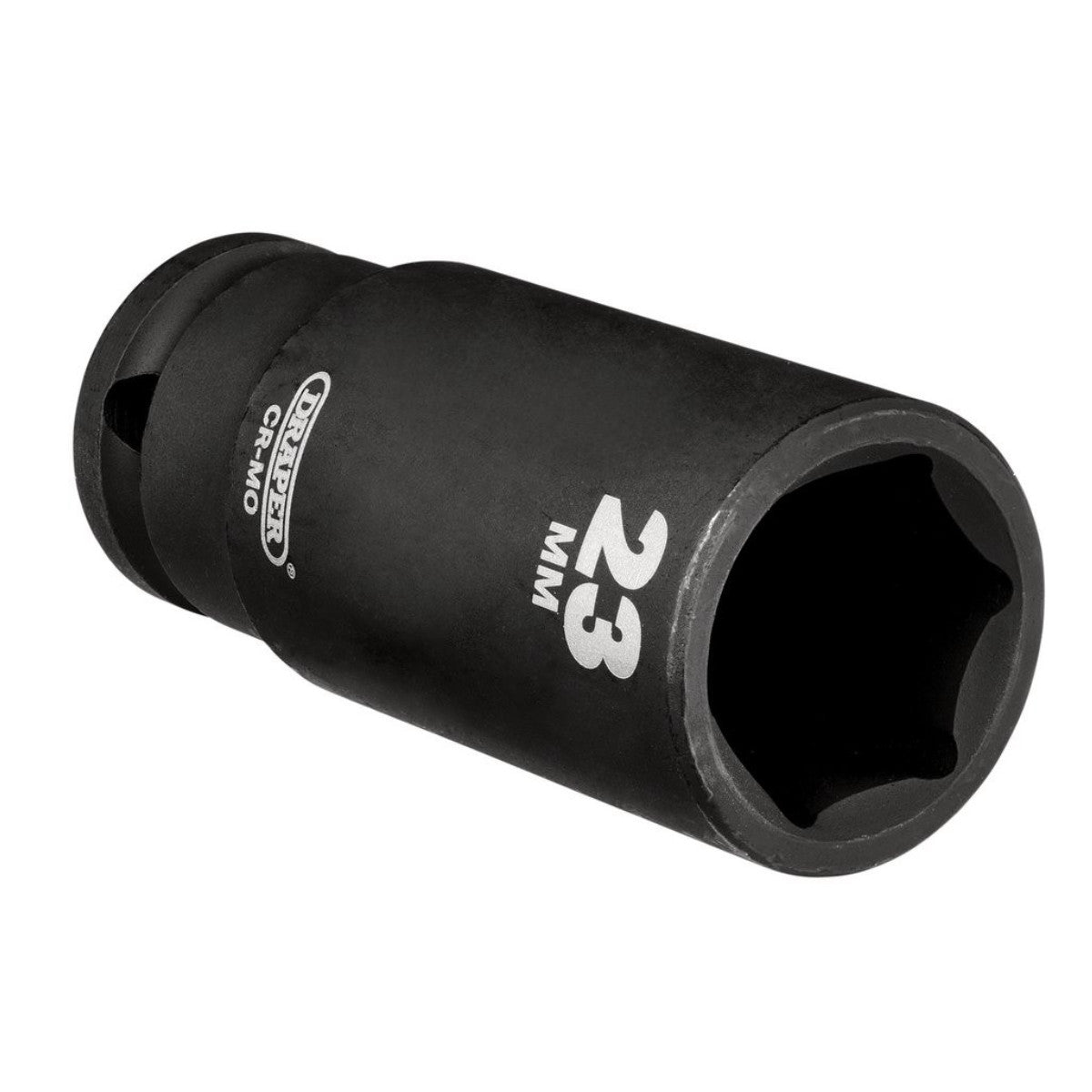 Draper Hi-TORQ Deep Impact Socket, 1/2" Sq. Dr., 23mm 20192