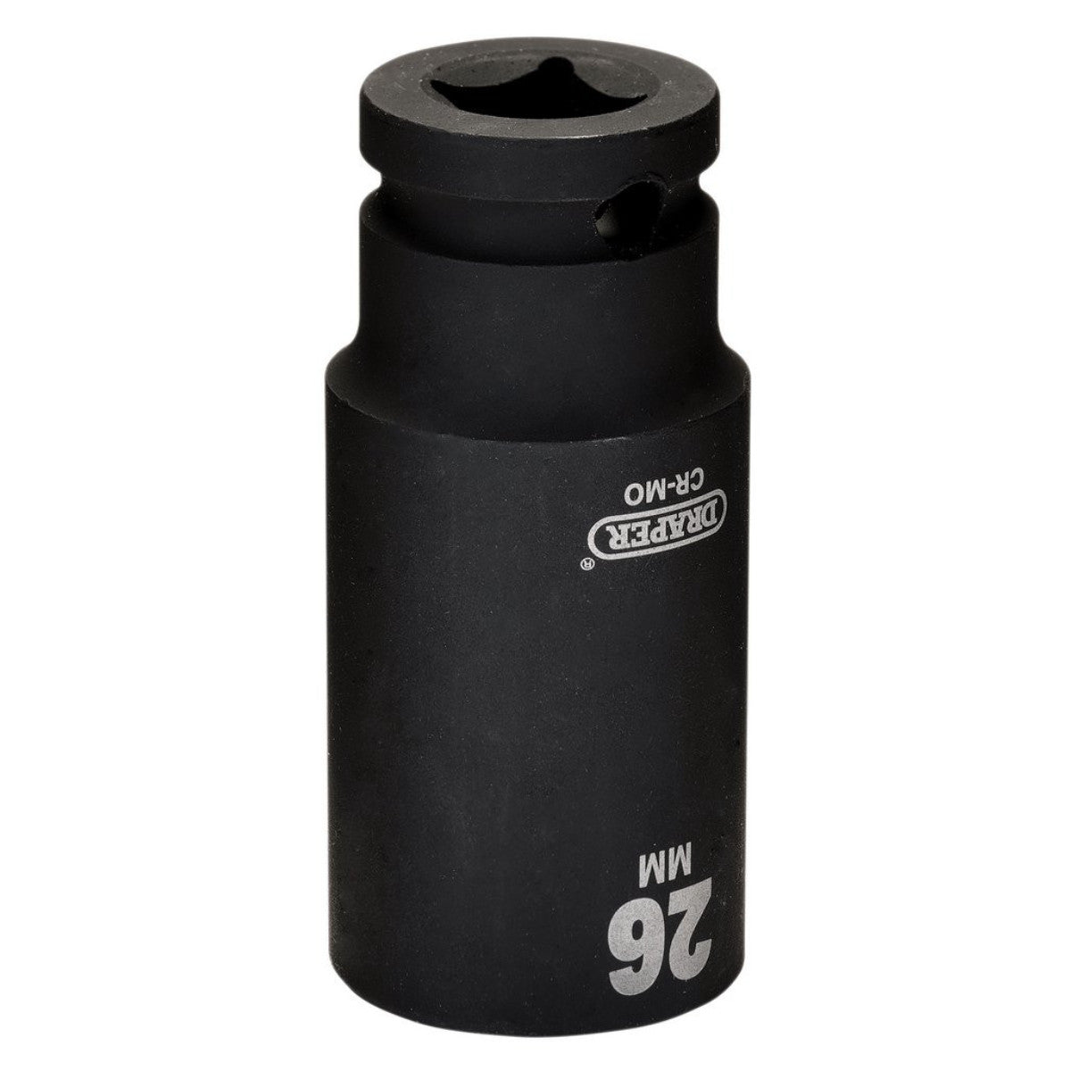 Draper HI-TORQ Metric Deep Impact Socket, 1/2" Sq. Dr., 26mm 20193