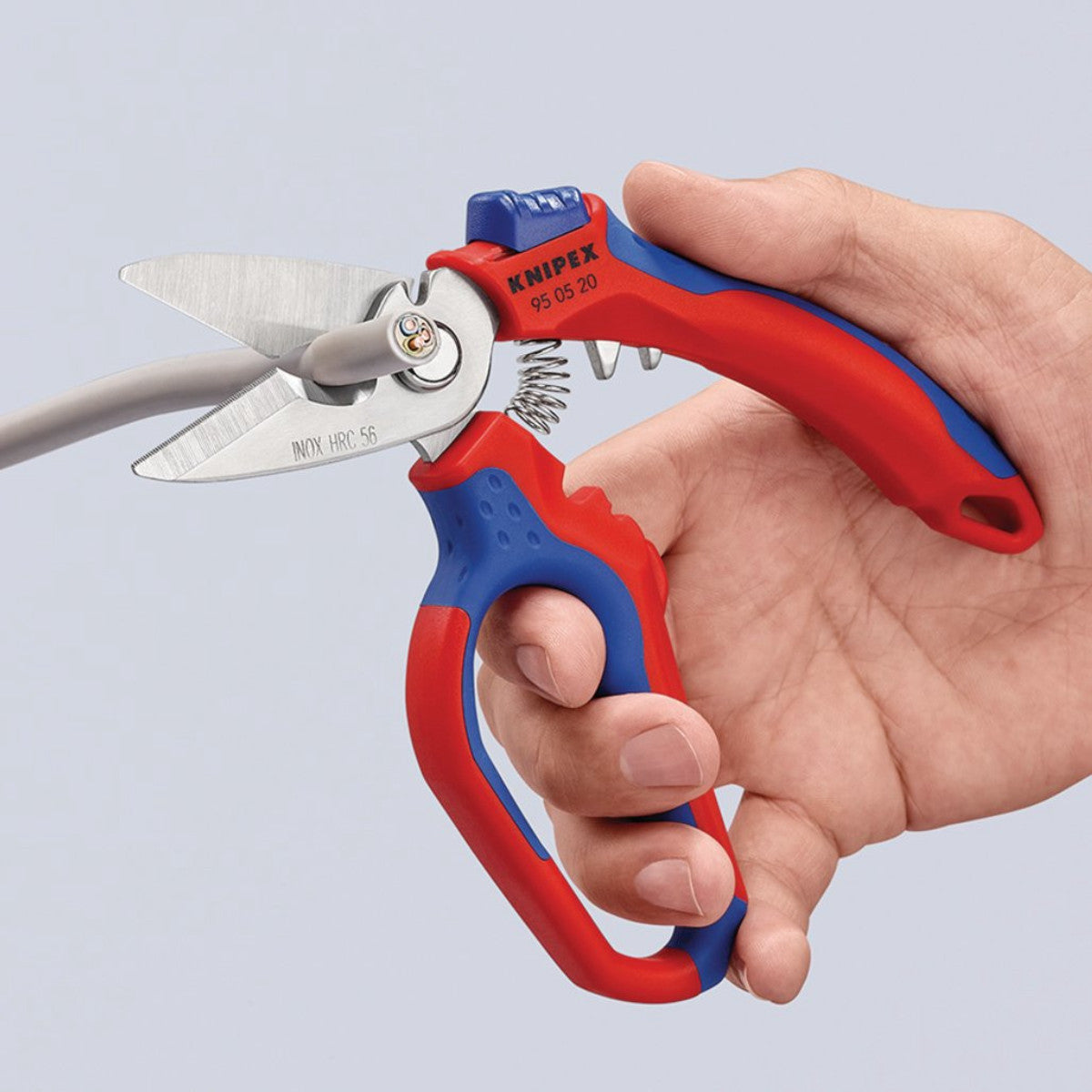 Knipex 95 05 20 SB Angled Electricians' Shears, 160mm 20290