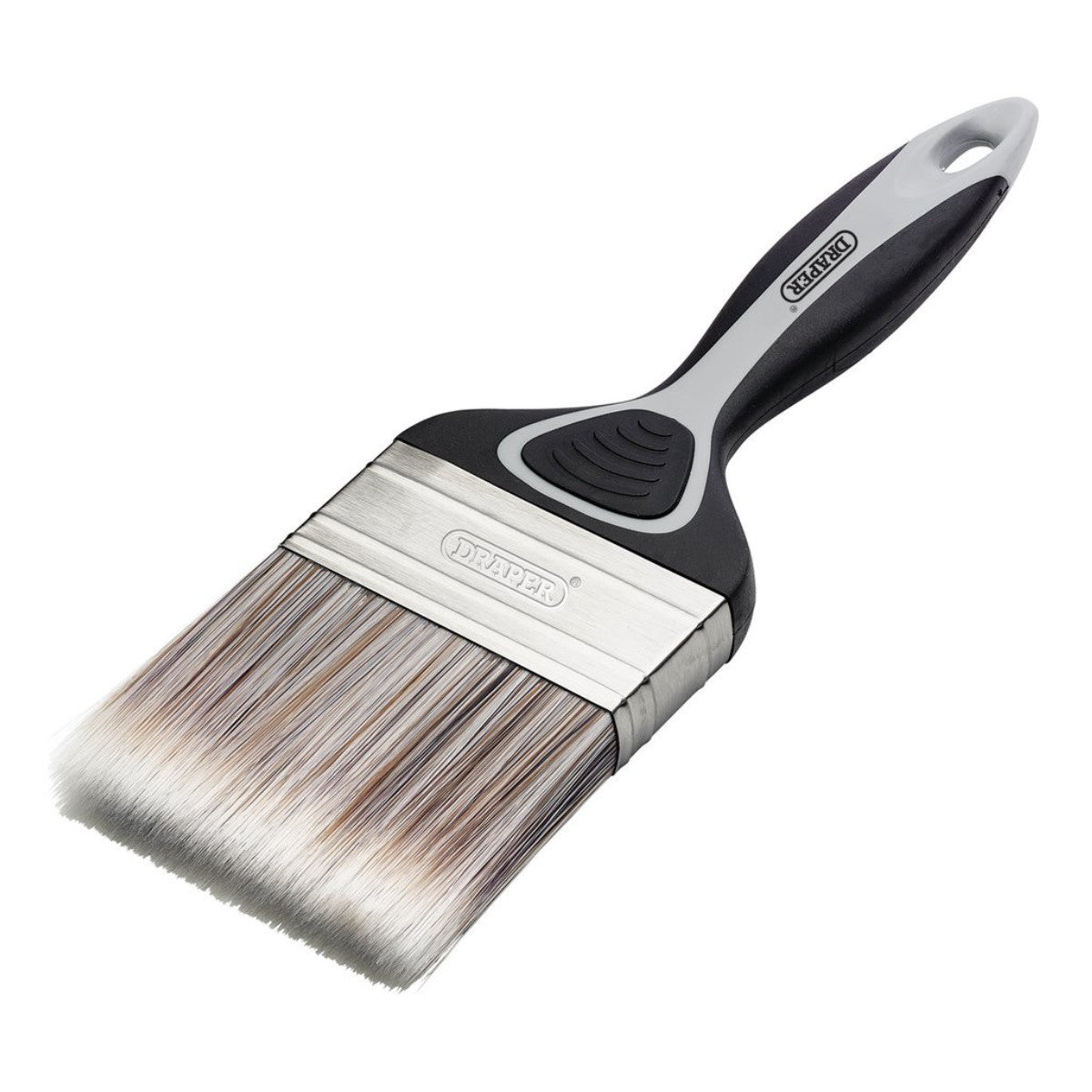 Draper Flat Paint Brush with Soft Grip, 80mm 20580