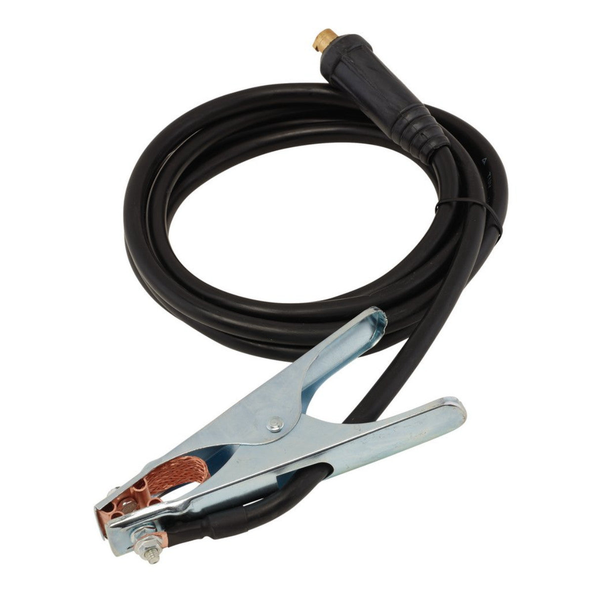 Draper Expert MMA Welding Earth Lead and Clamp with 35/50 Dinse-type Plug, 3m, 300A 20931