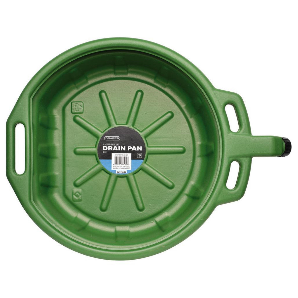 Draper Antifreeze Drain Pan, 16L 21181