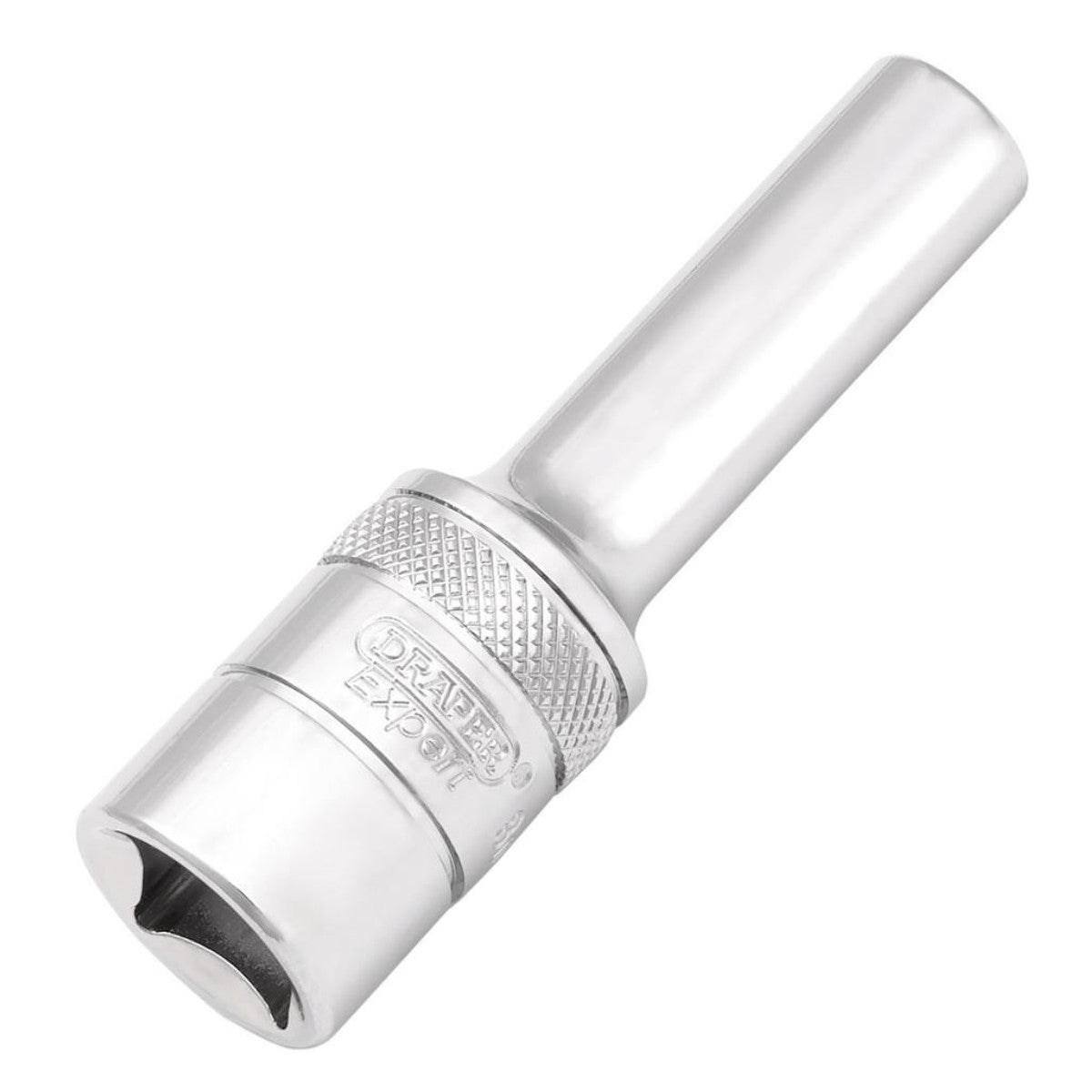 Draper Expert Metric Deep Socket, 1/2" Sq. Dr.,Polished Chrome, 8mm 22406