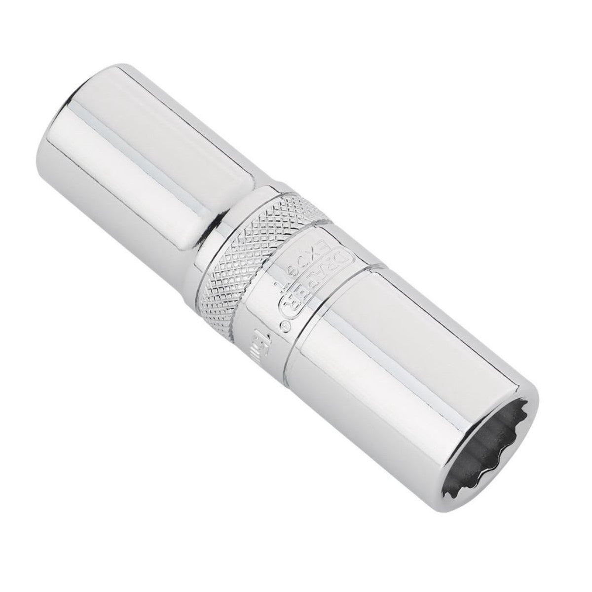 Draper Expert Metric Deep Socket, 1/2" Sq. Dr., Polished Chrome, 15mm 22421