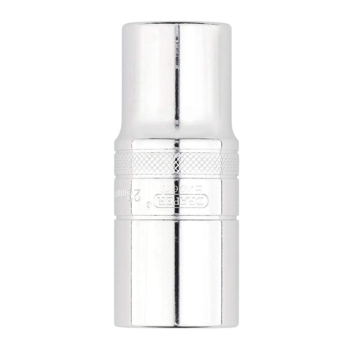 Draper Expert Metric Deep Socket, 1/2" Sq. Dr., Polished Chrome, 23mm 22423