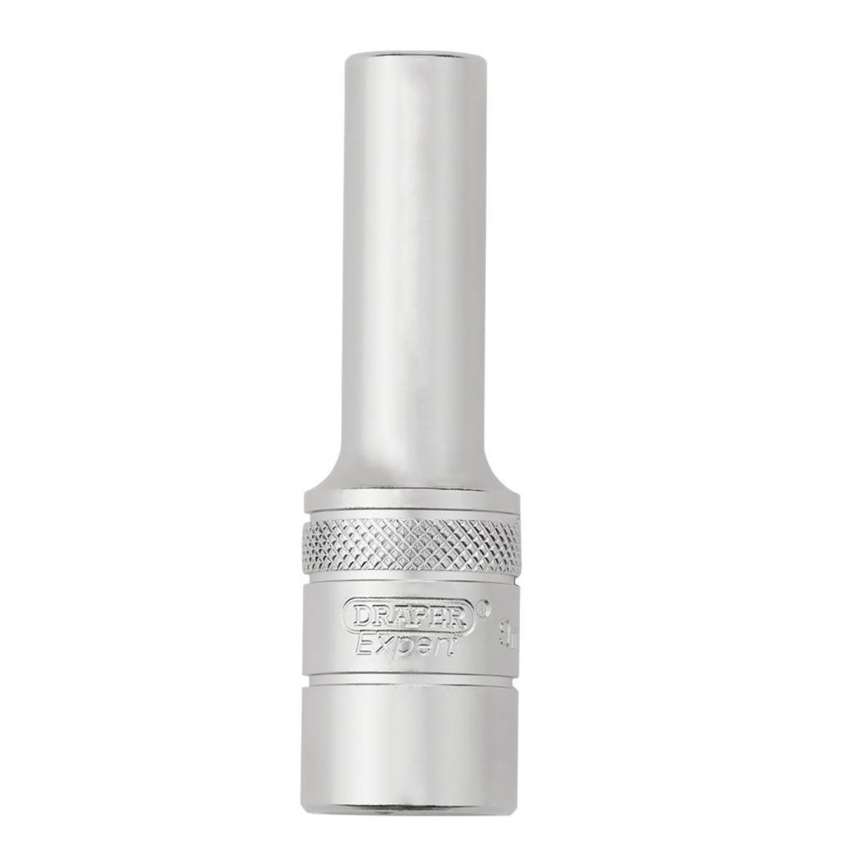 Draper Expert Metric Deep Socket, 1/2" Sq. Dr., Micro Satin Chrome, 9mm 22429