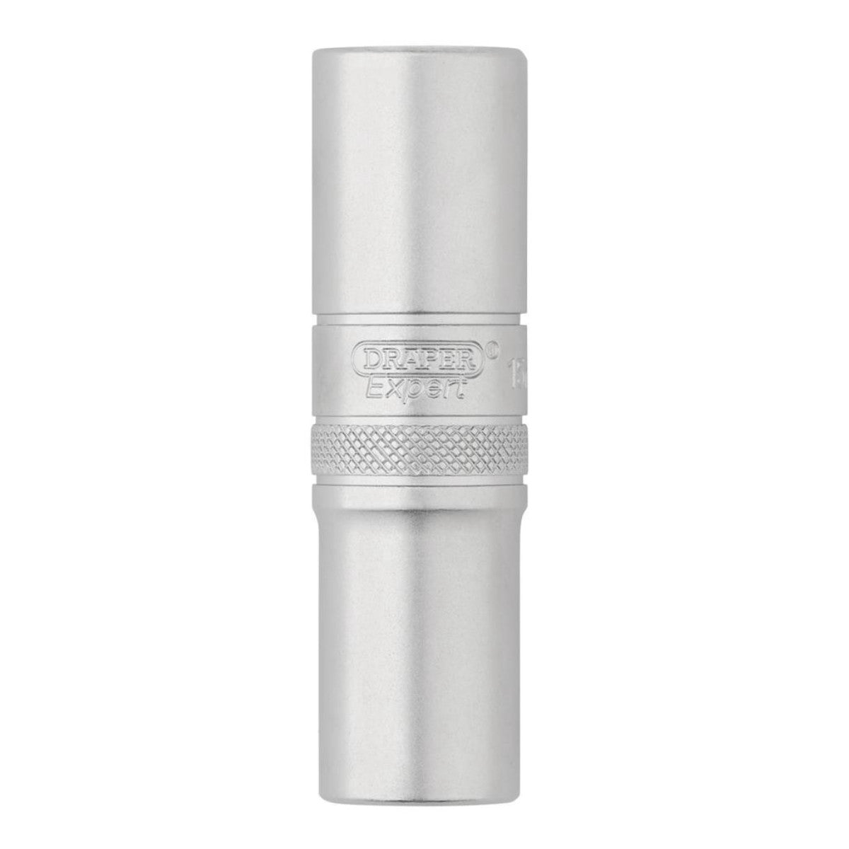 Draper Expert Metric Deep Socket, 1/2" Sq. Dr., Micro Satin Chrome, 15mm 22440