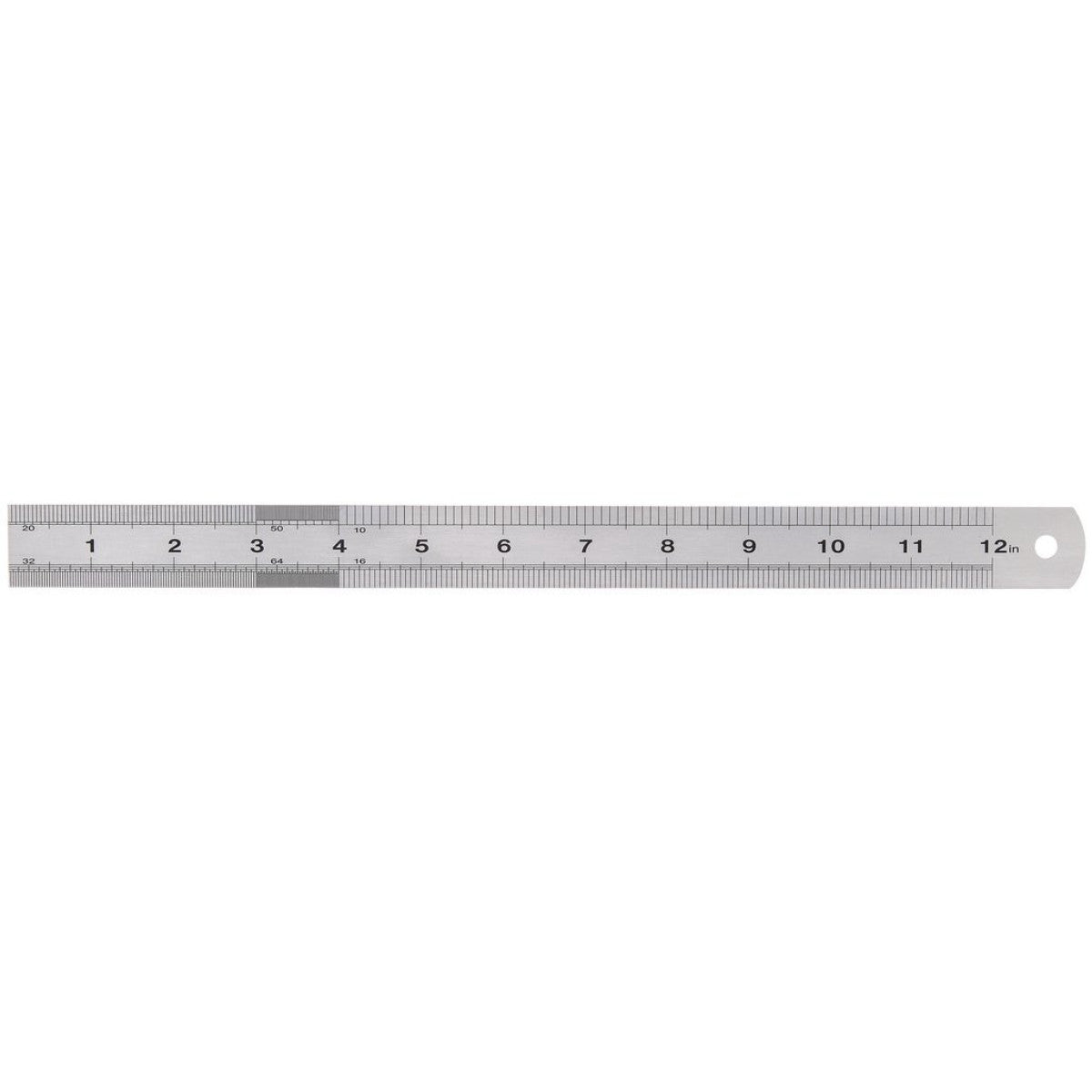 Draper Expert Stainless Steel Rule, 300mm, 12" 22671