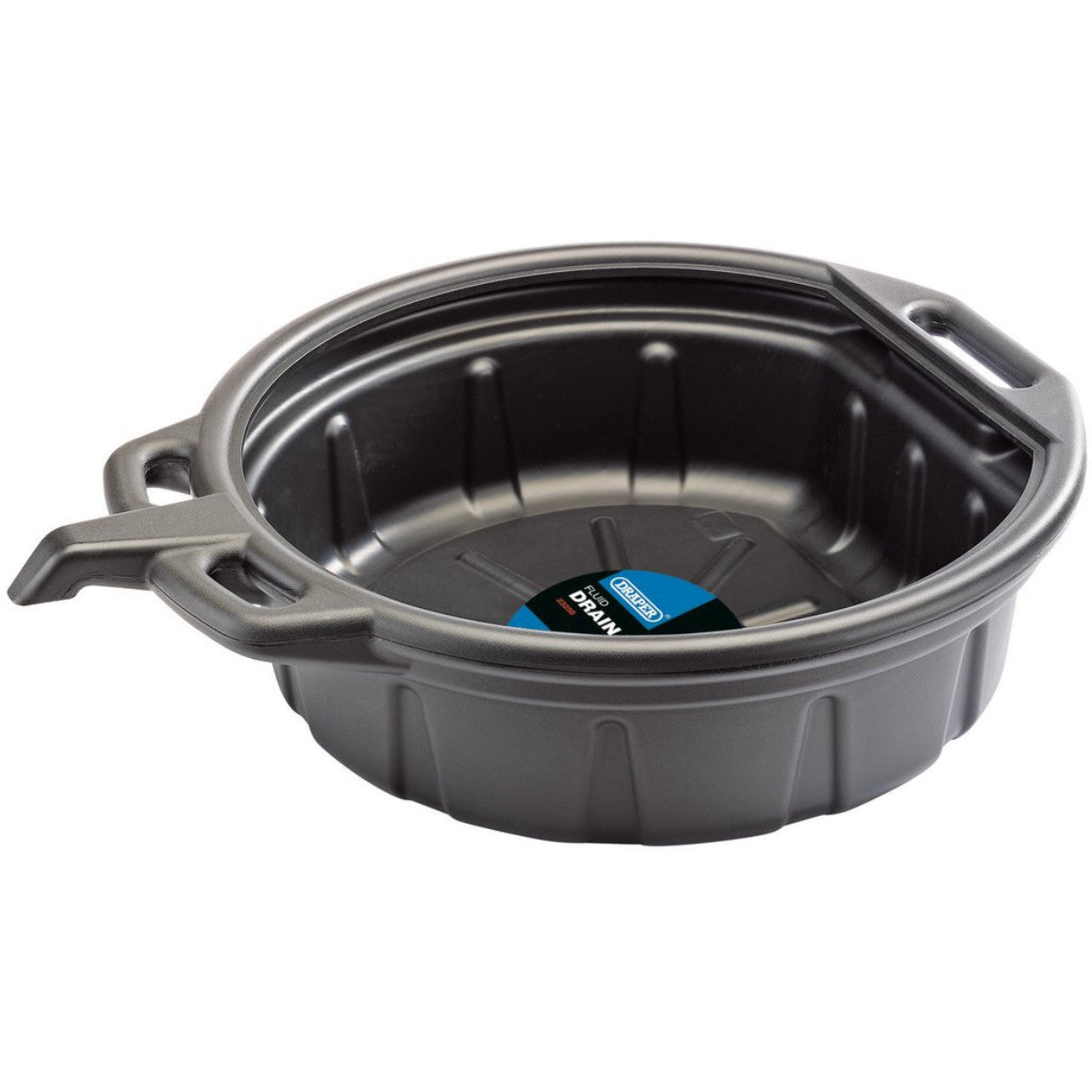 Draper Fluid Drain Pan, 16L, Black 23258