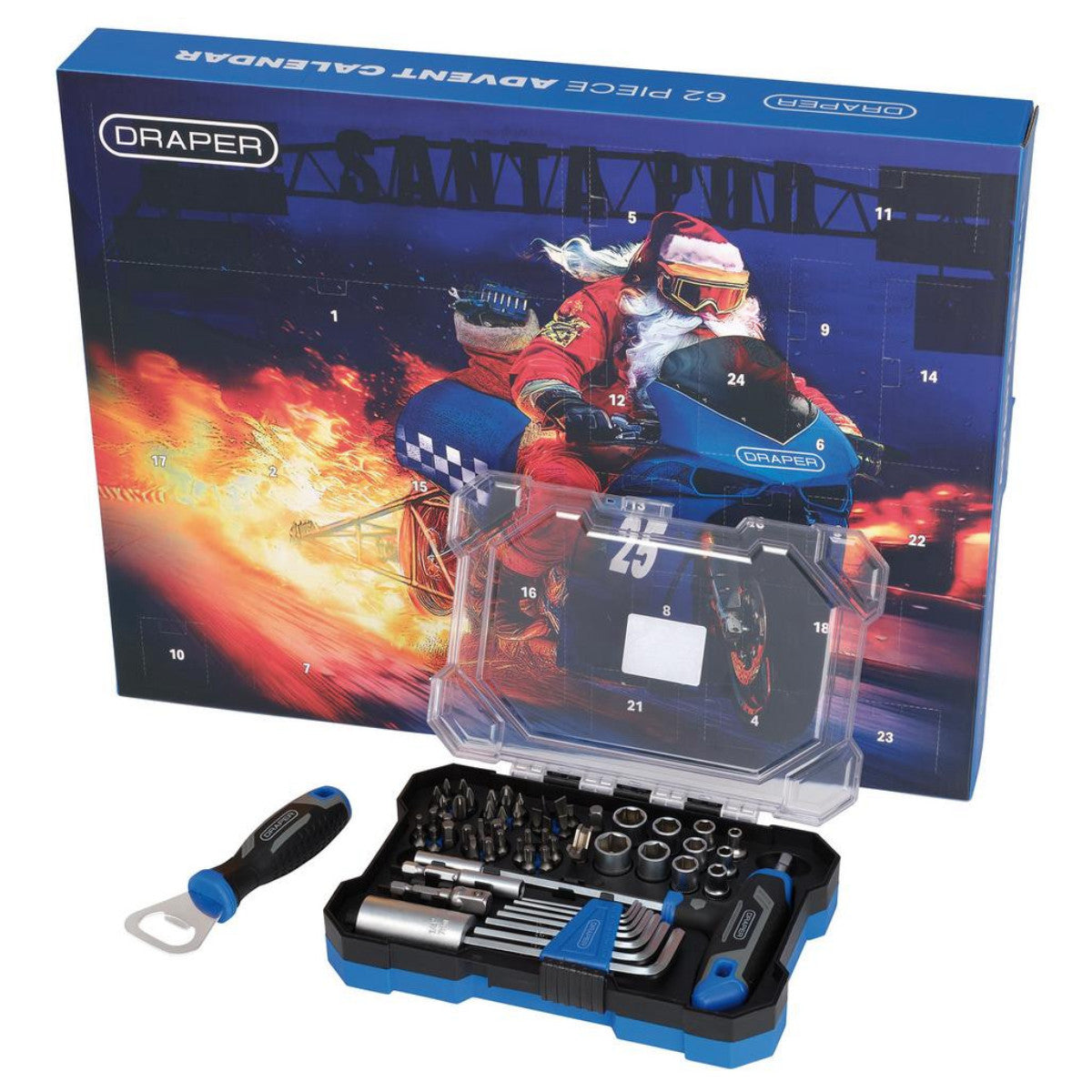 Draper Advent Calendar (62 Piece) 23453