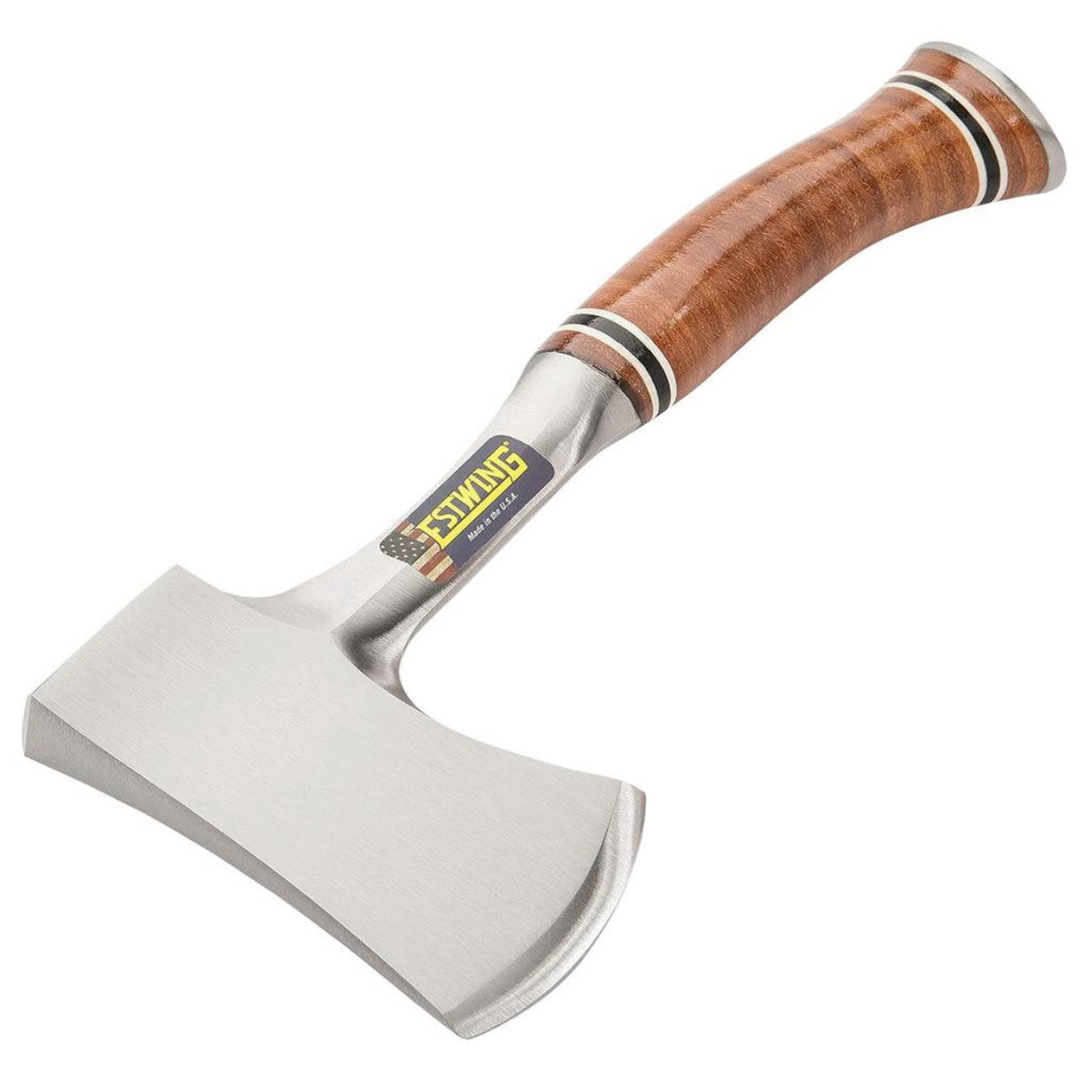 Estwing E14A Sportsman's Axe with Leather Grip, 3-1/4"/83mm 23501