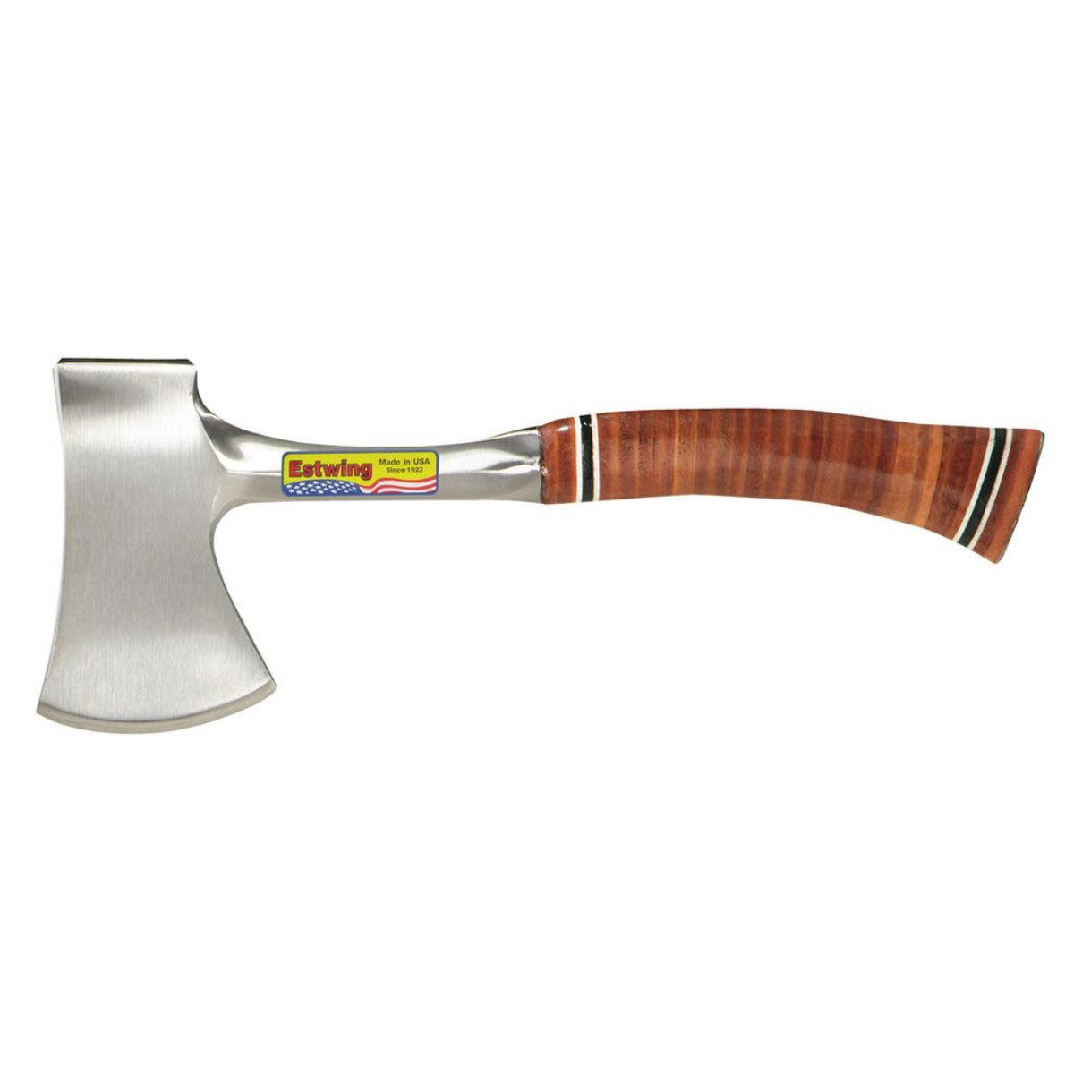 Estwing E24A Sportsman's Axe with Leather Grip, 2-3/4"/70mm 23520