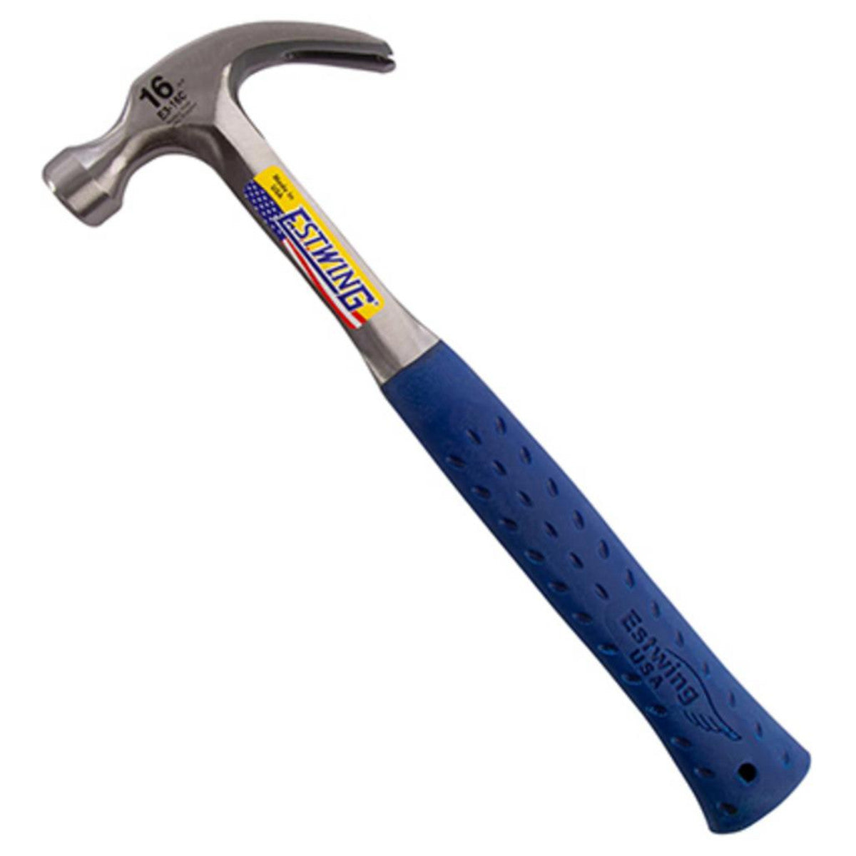 Estwing E3-16C Curved Claw Hammer, 16oz/448g 23535