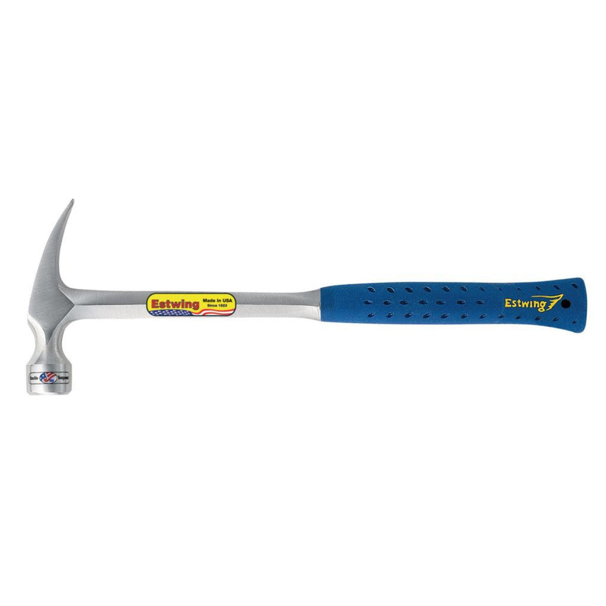 Estwing E3/20SM Milled Face Straight Framing Hammer, 20oz/560g, 13.75" 23542