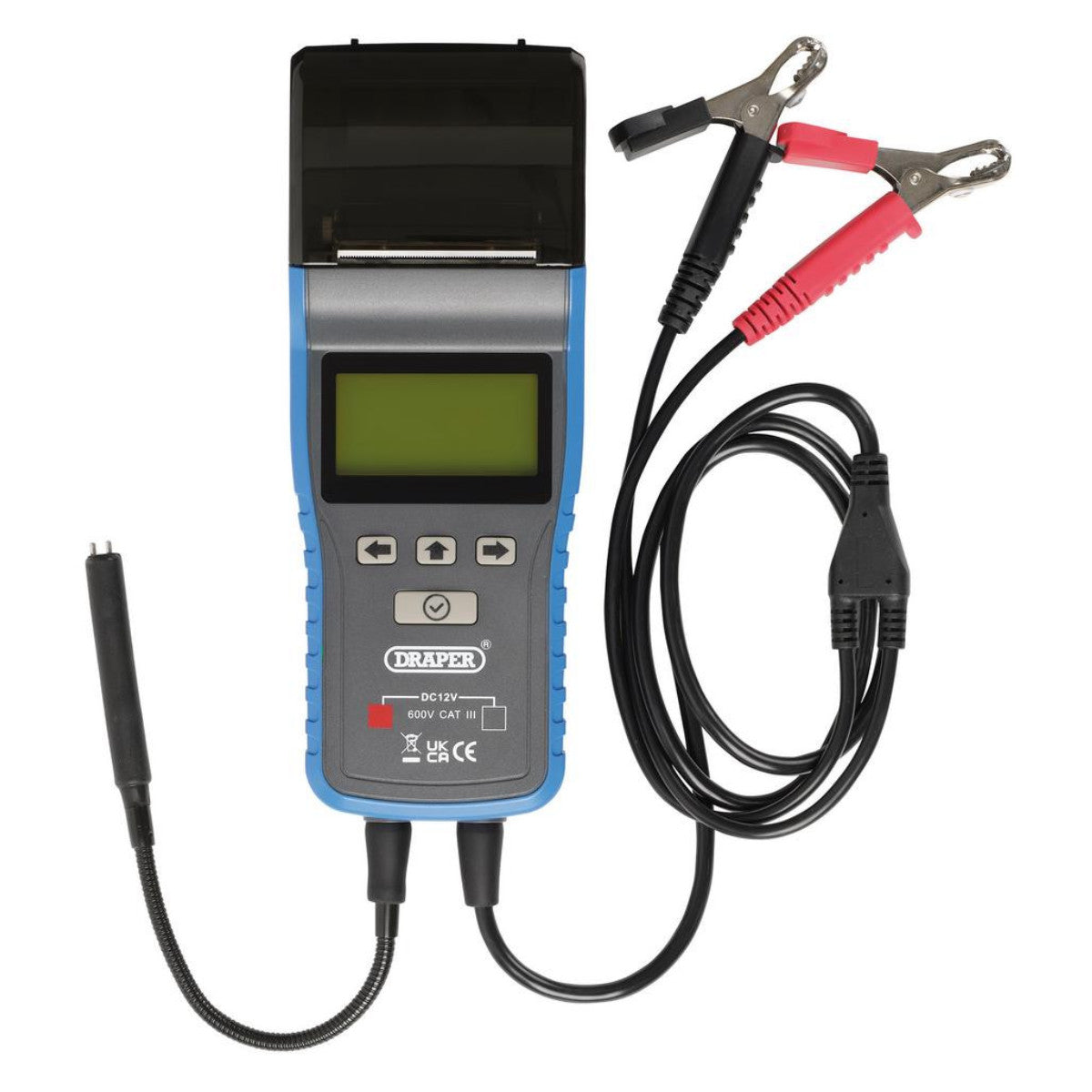 Draper 12V Digital Brake Fluid Tester with Printer 23707