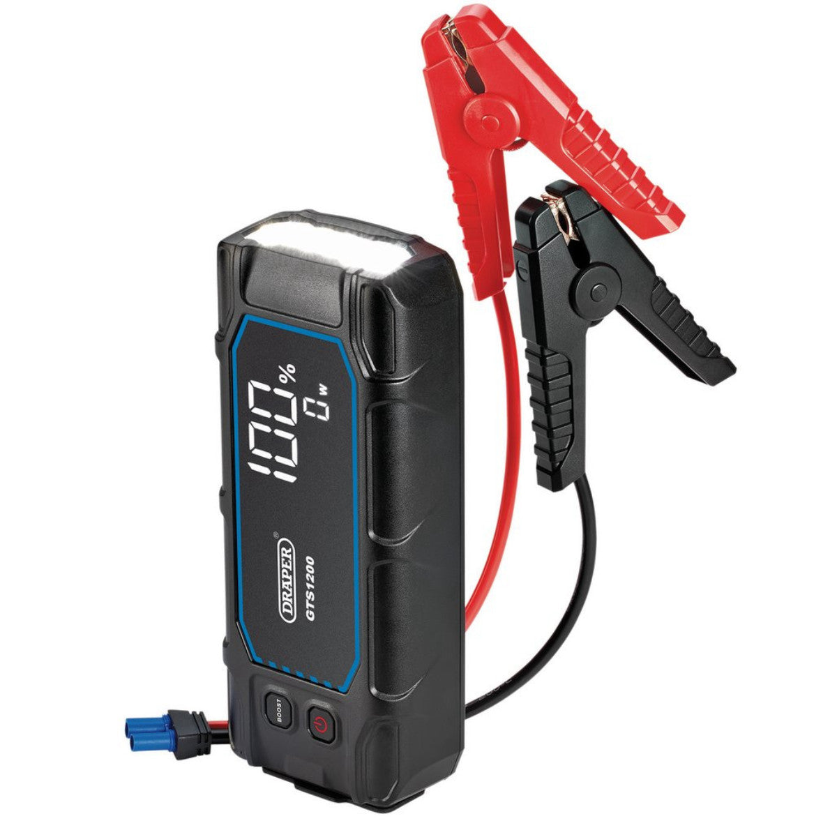 Draper 12V Lithium Jump Starter with Digital Display, 1200A 23728
