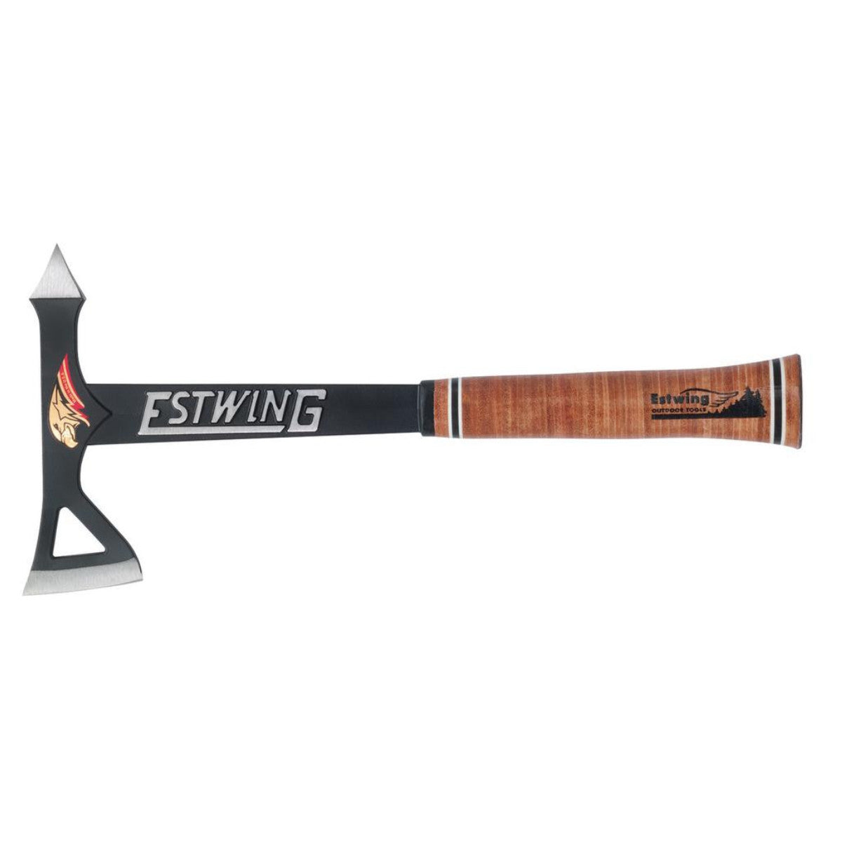 Estwing ETA Black Eagle Tomahawk Axe with Leather Grip, 16" 24112