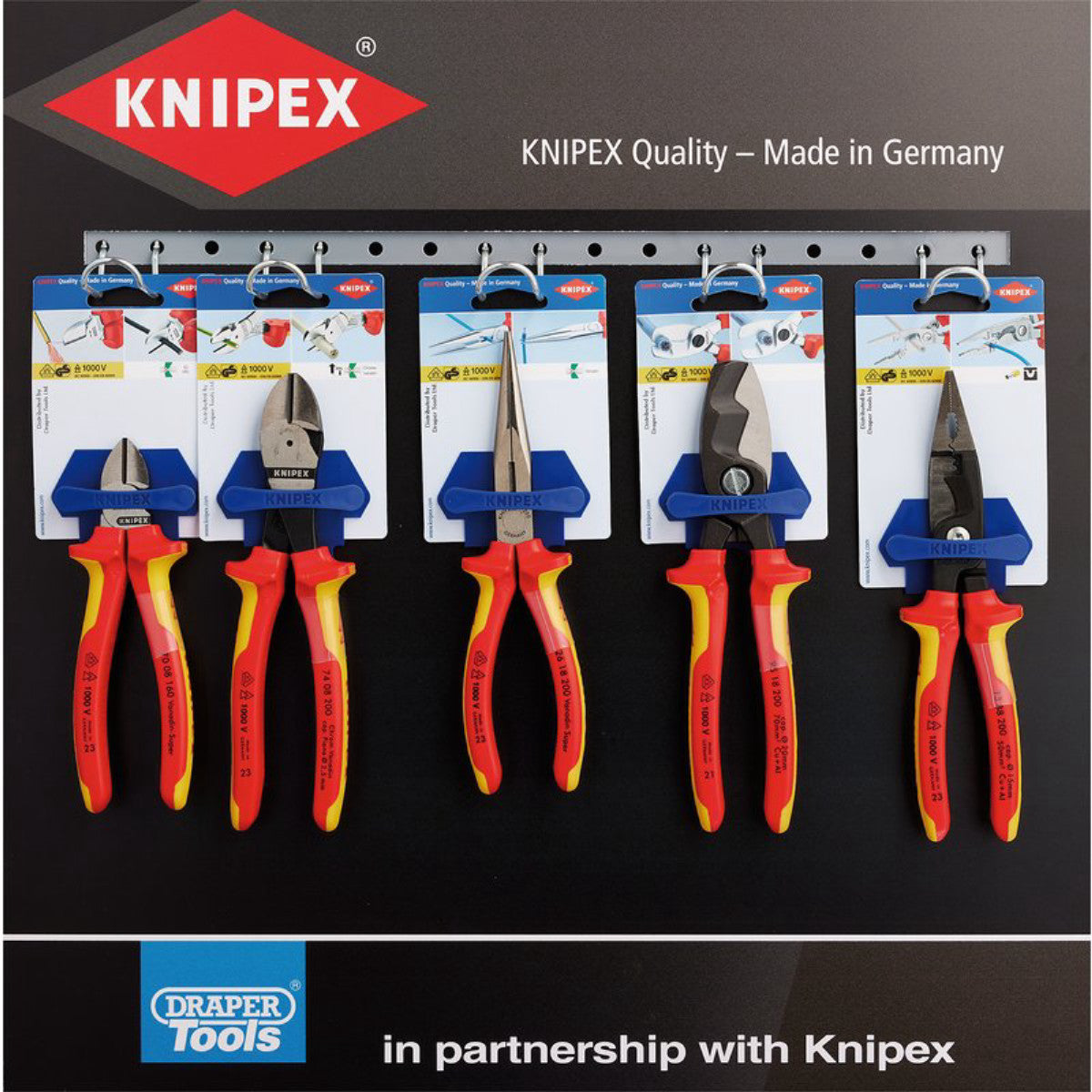 Knipex Profile for Slat Wall - Range Option 2 (10 Piece) 24206