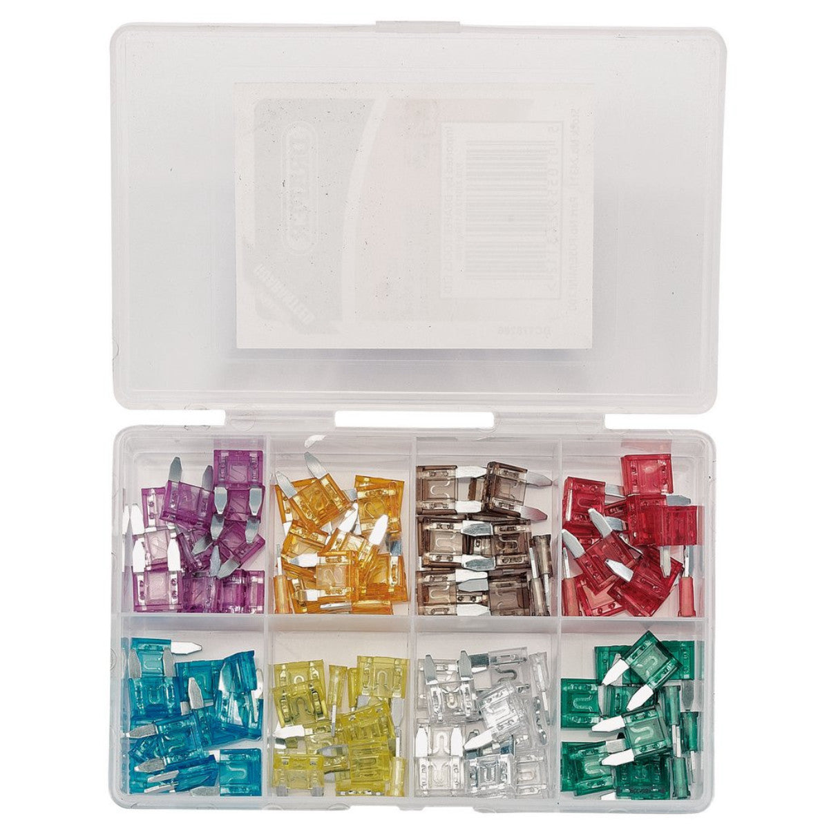 Draper Mini Automotive Plug-In Fuse Assortment (100 Piece) 24311