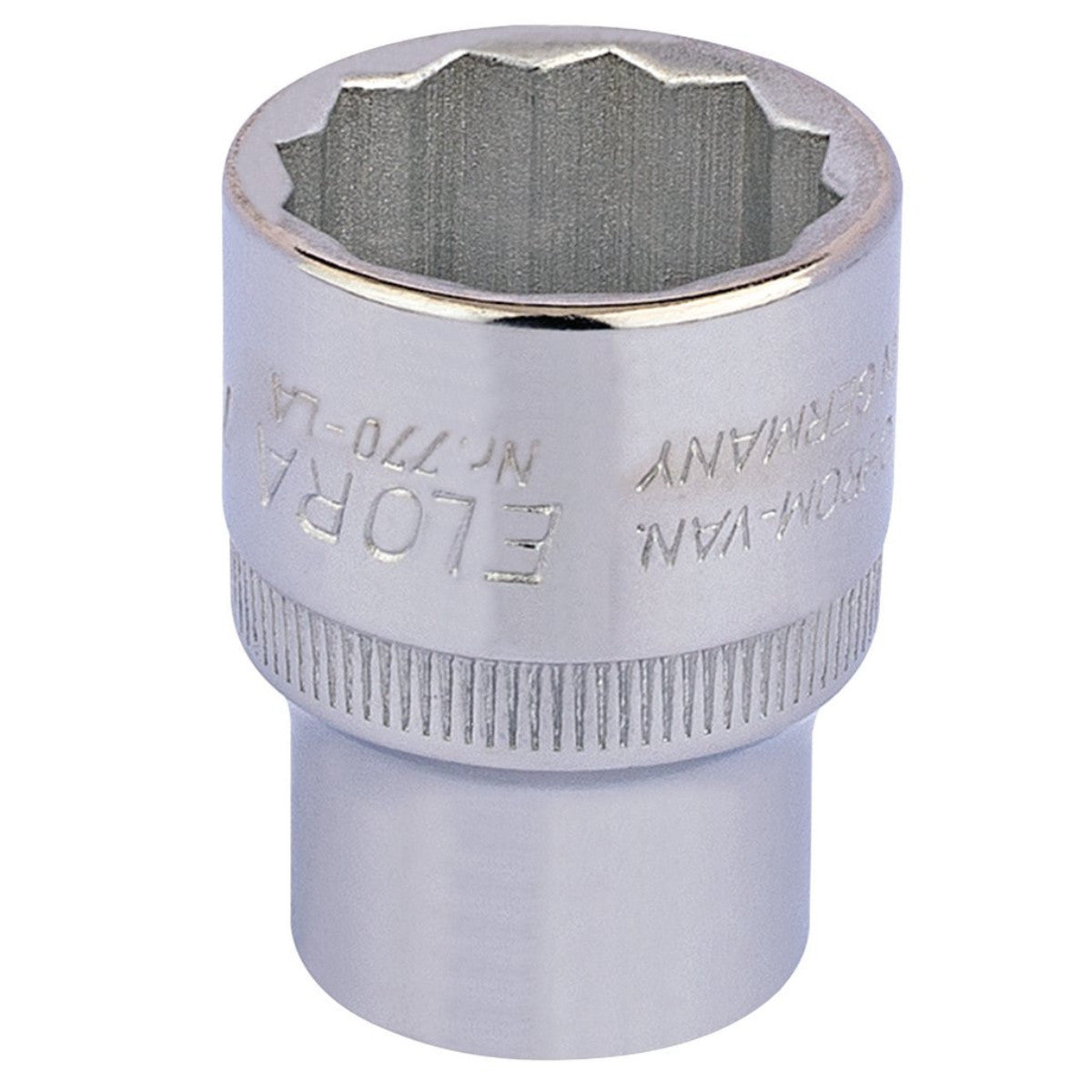 Elora Bi-Hexagon Socket, 1/2" Sq. Dr., 7/8" 24442
