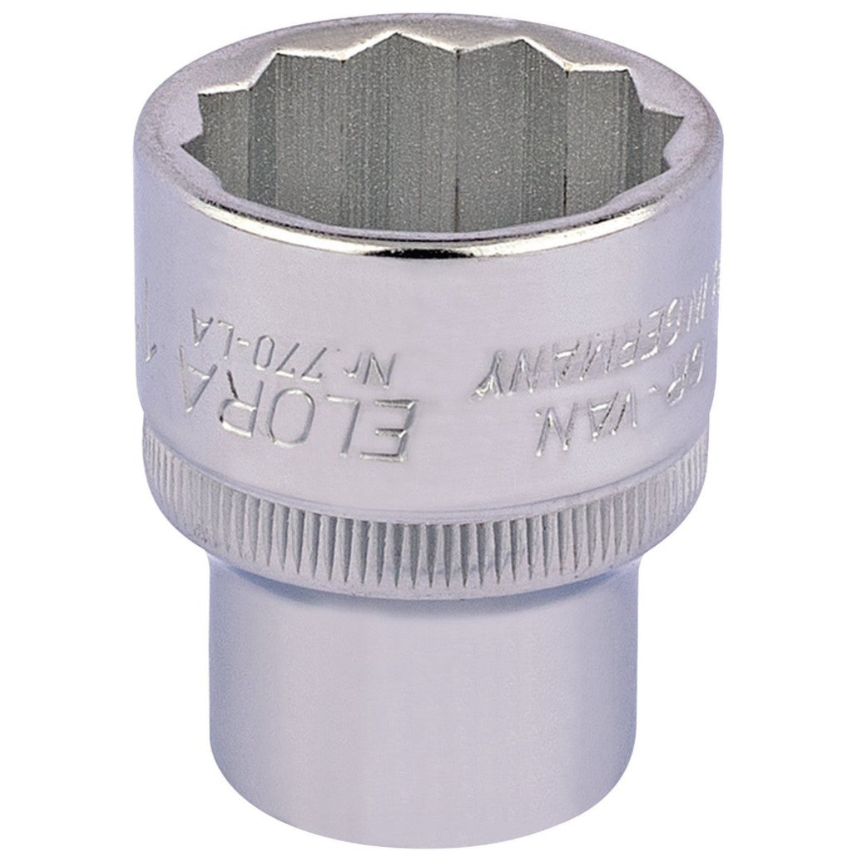 Elora Bi-Hexagon Socket, 1/2" Sq. Dr., 1" 24476