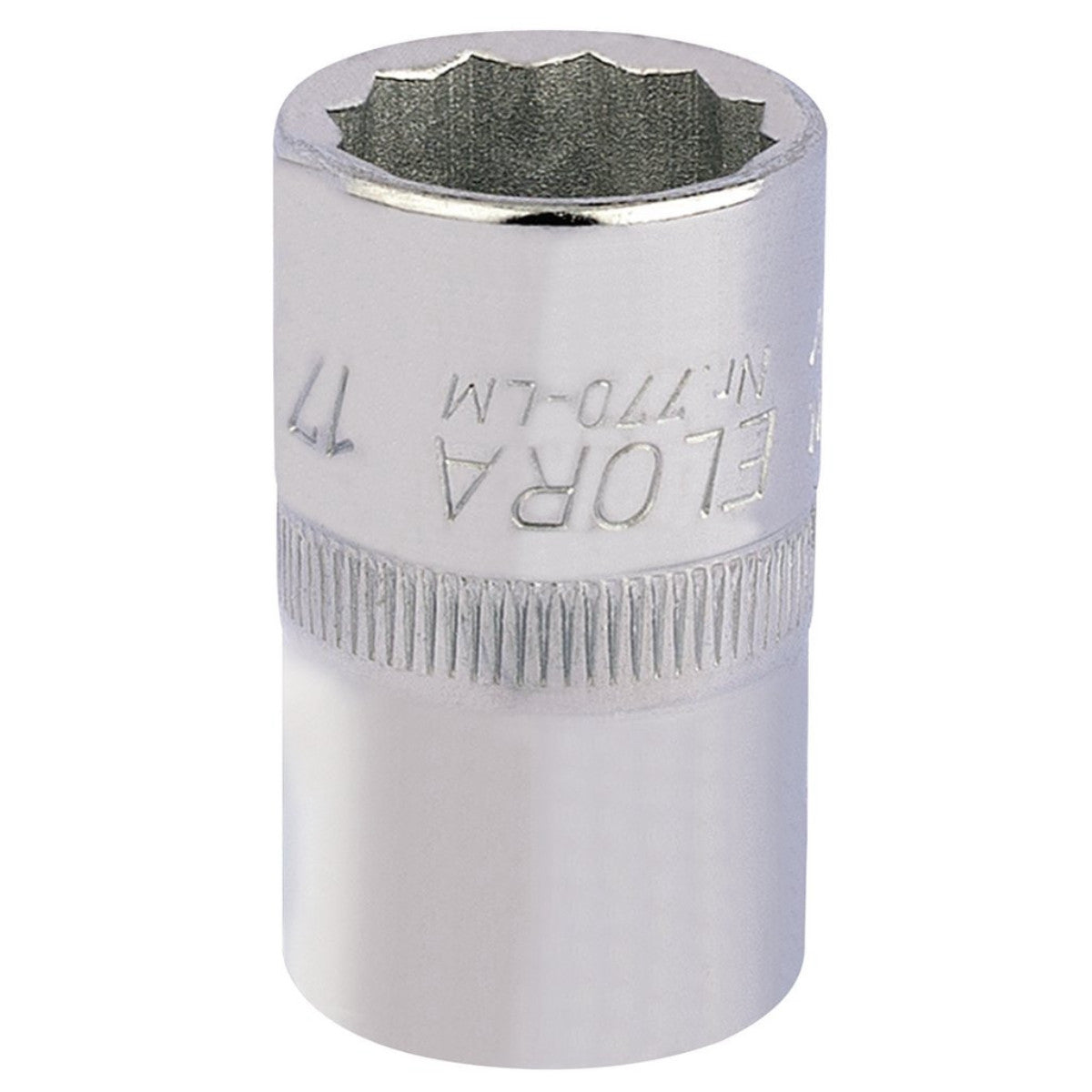 Elora Bi-Hexagon Socket, 1/2" Sq. Dr., 17mm 24624