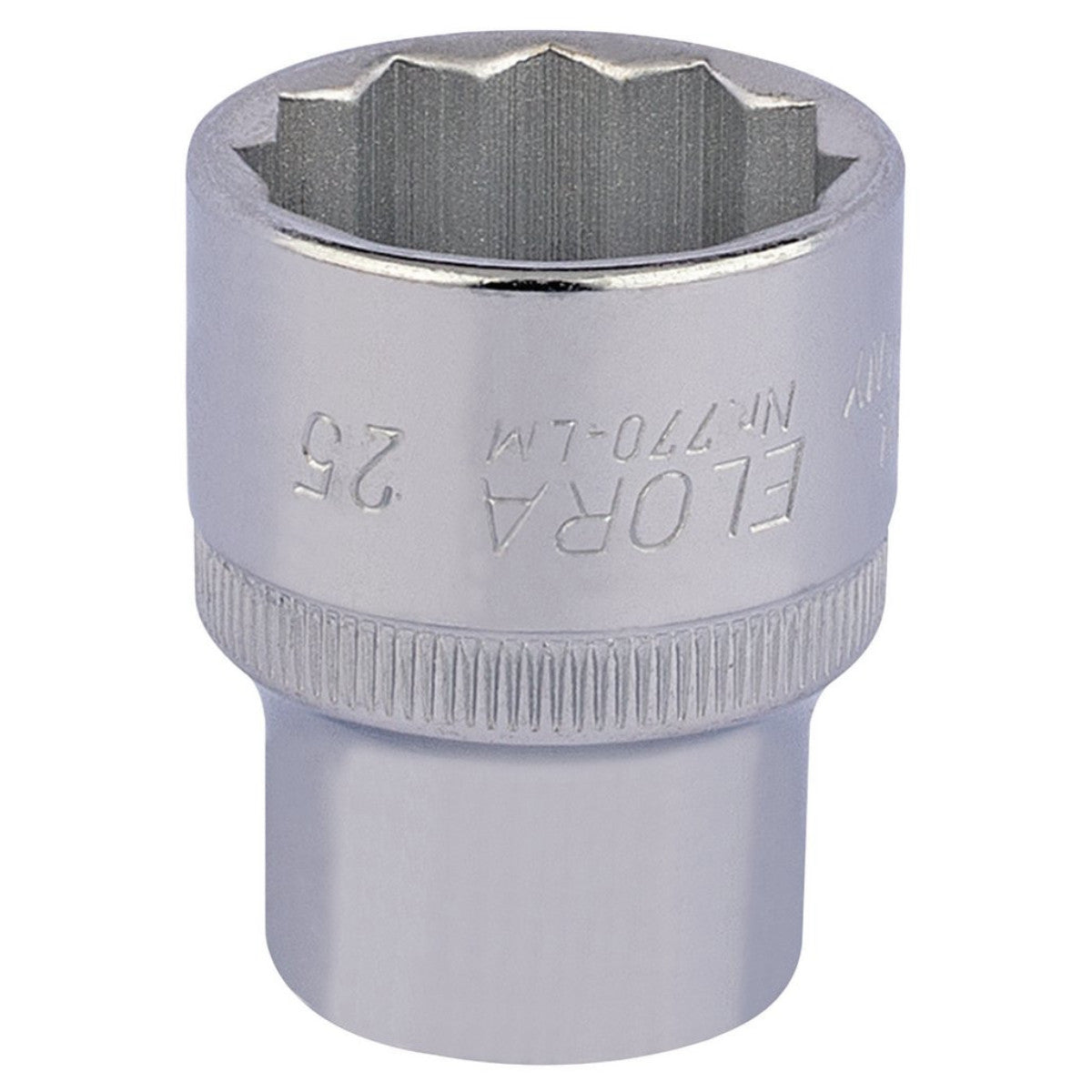 Elora Bi-Hexagon Socket, 1/2" Sq. Dr., 25mm 24707
