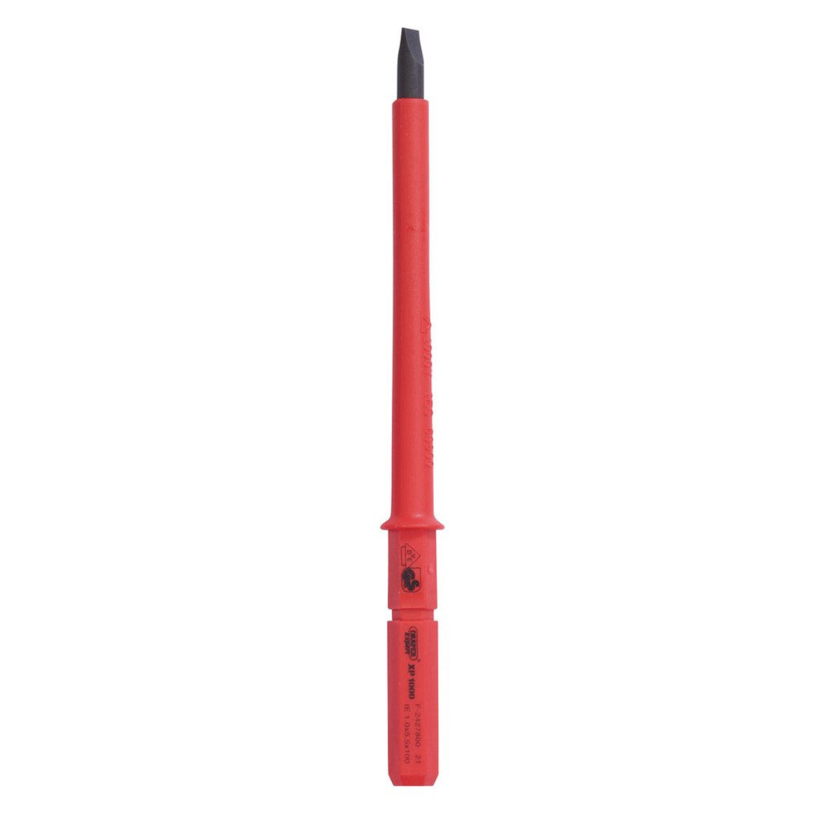 XP1000 VDE Plain Slot Interchangeable Screwdriver Blade, 5.5 x 100mm 24739