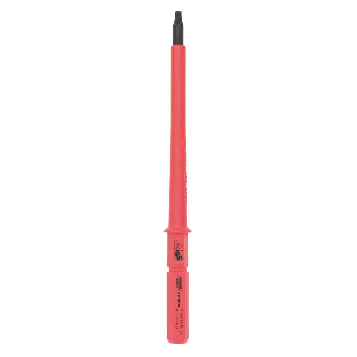 XP1000 VDE Draper TX-STAR Interchangeable Screwdriver Blade, T15 x 100mm 24750