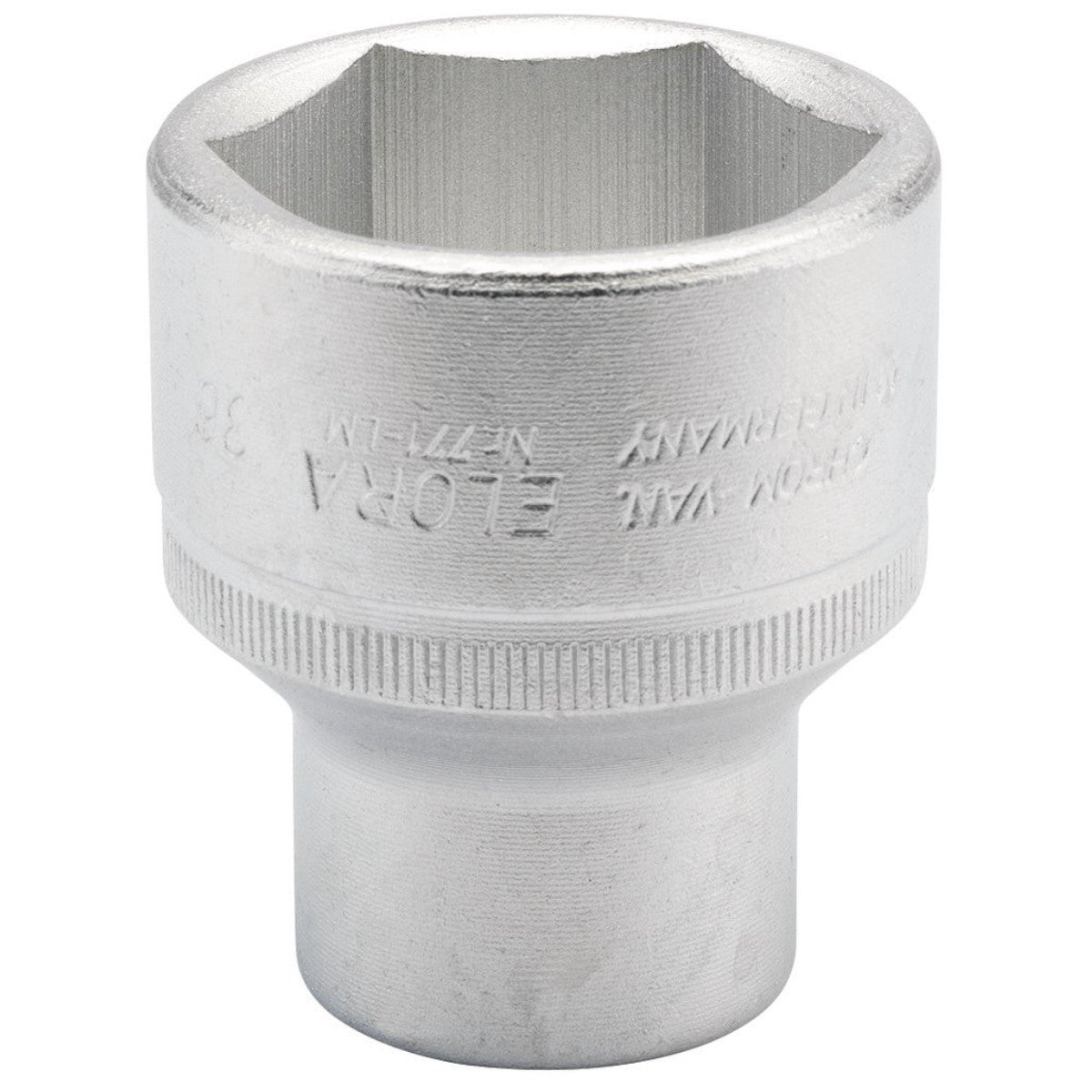 Elora Hexagon Socket, 1/2" Sq. Dr., 36mm (Sold Loose) 24781