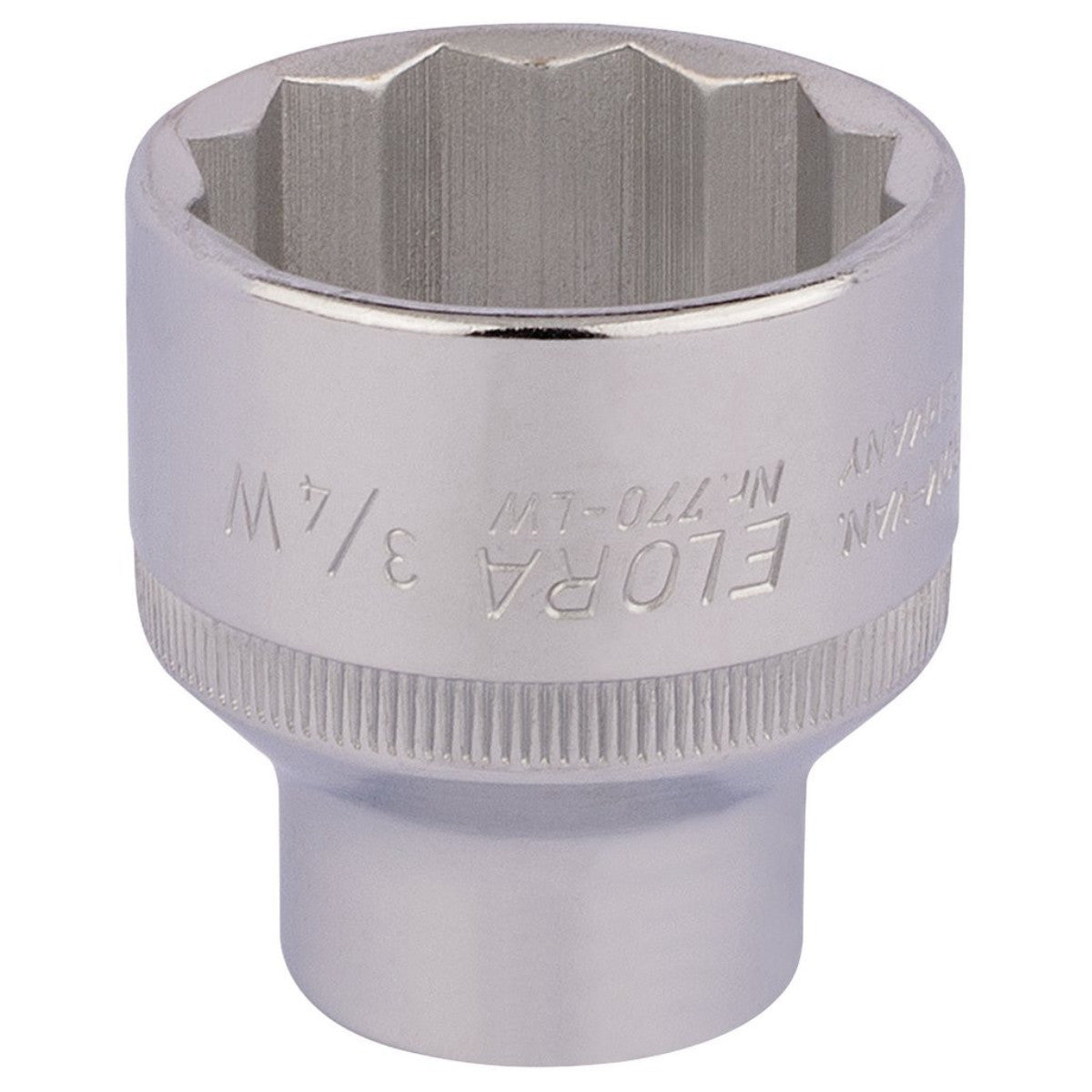 Elora Whitworth Bi-Hexagon Socket, 1/2" Sq. Dr., 3/4" 24898
