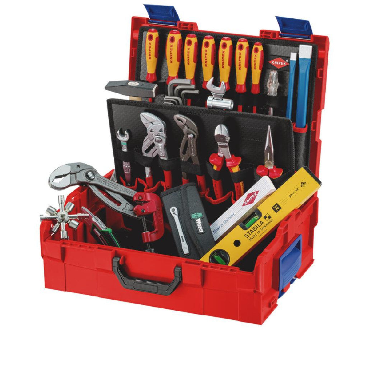 Knipex 00 21 19 LB S L-BOXX Plumbing Tool Kit, 52 Parts, 357mm 25026
